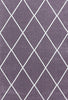 Geometric Diamond Contemporary Area Rug 