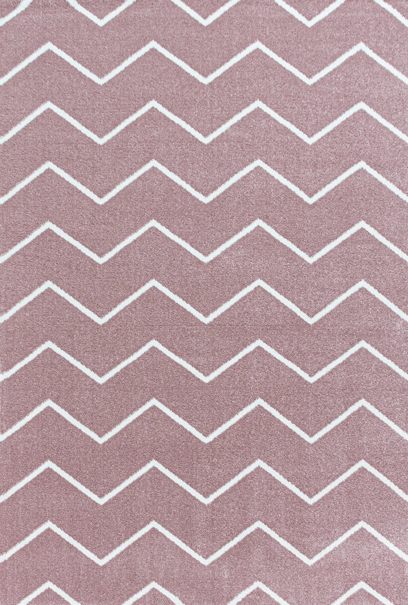 Zigzag Pattern Neutral Rug