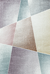 Geometric Shard Design Rug | Multi Rug Multi