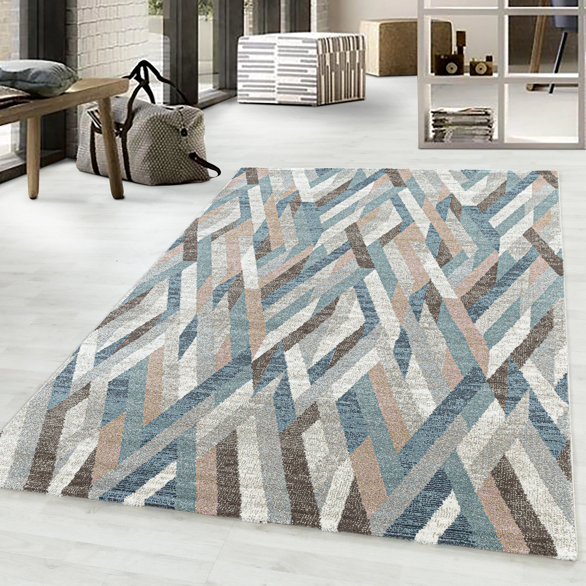 Striped Rug Modern