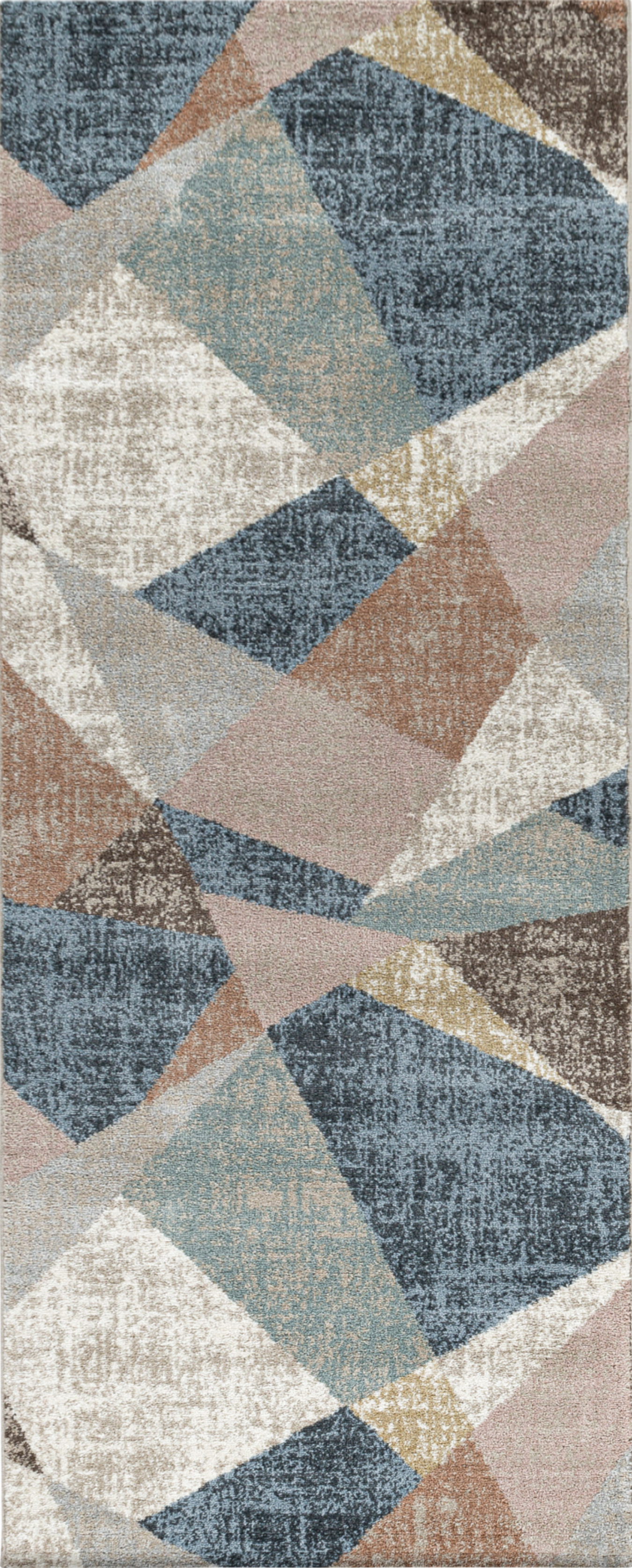 Artistic Polygon Living Room Rug | Multi