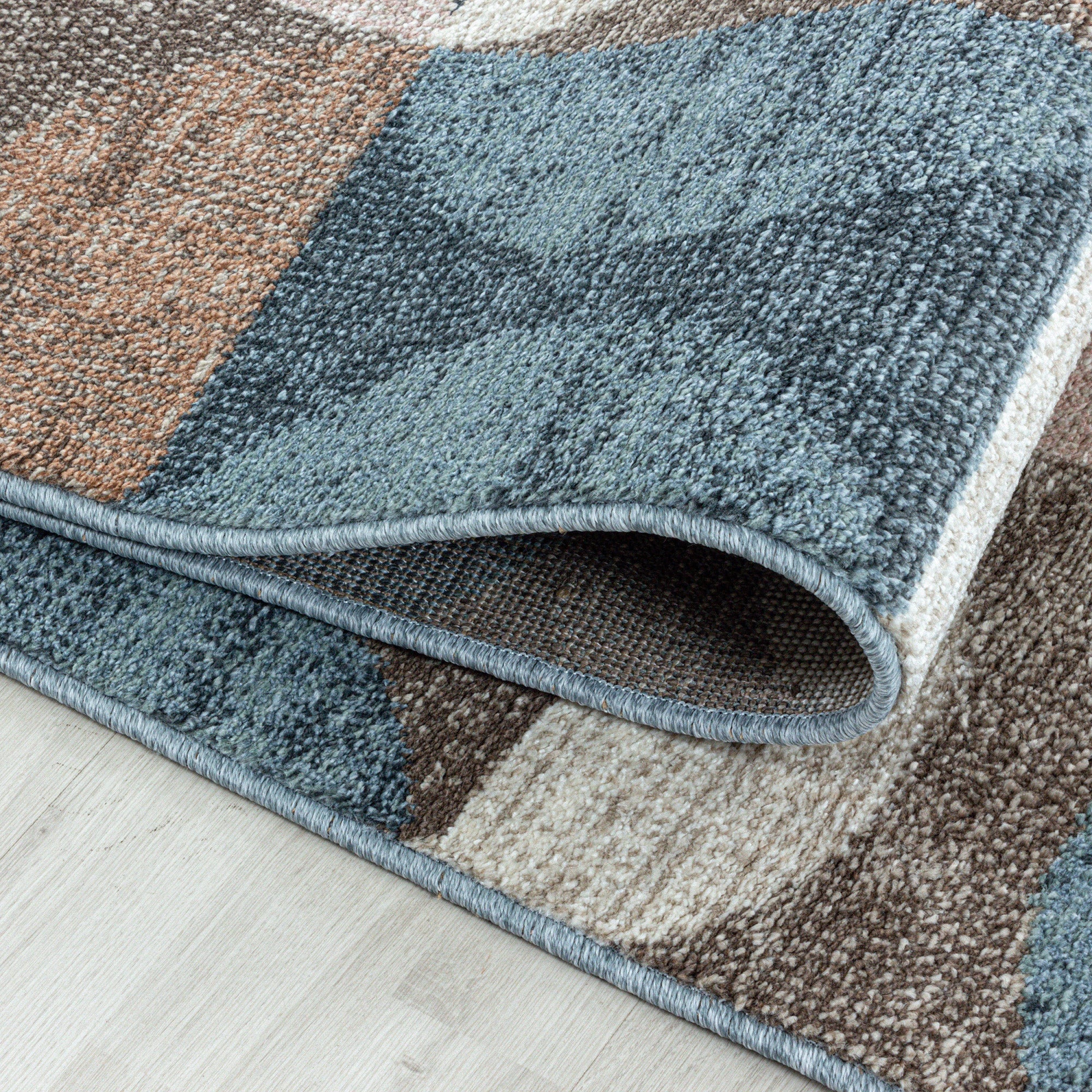 Quadrate / Halbkreise Teppich