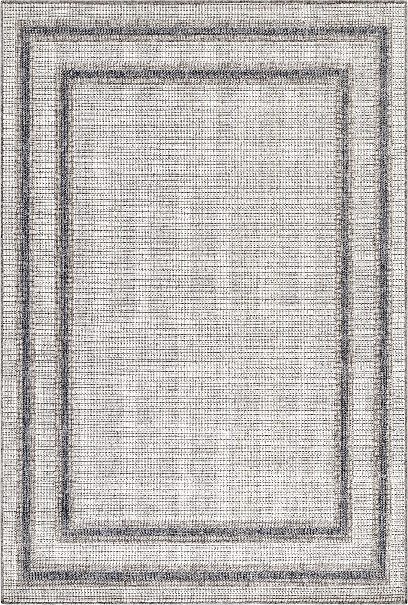 Bordered Rug Cream