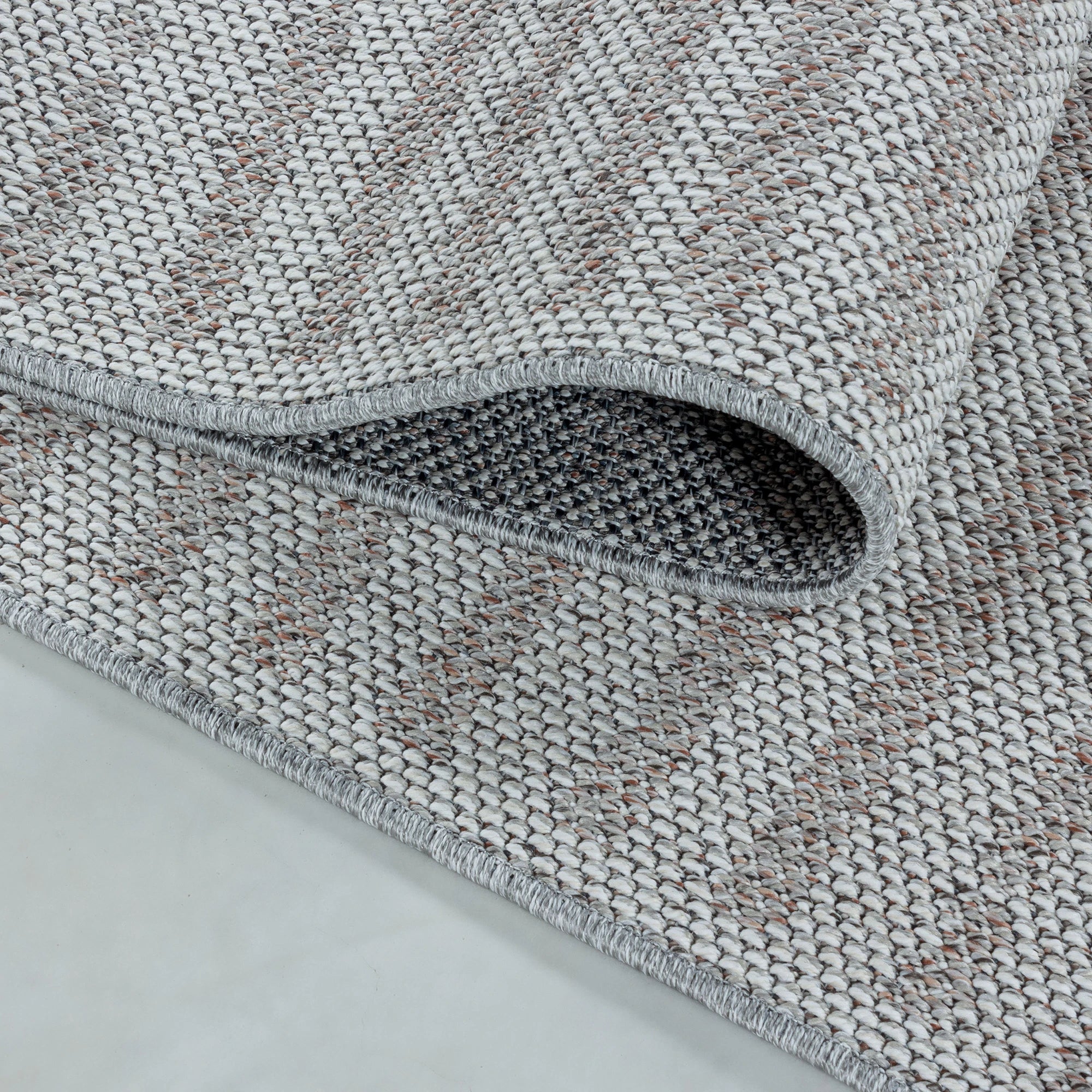 Striped Pinstripe Rug Pink