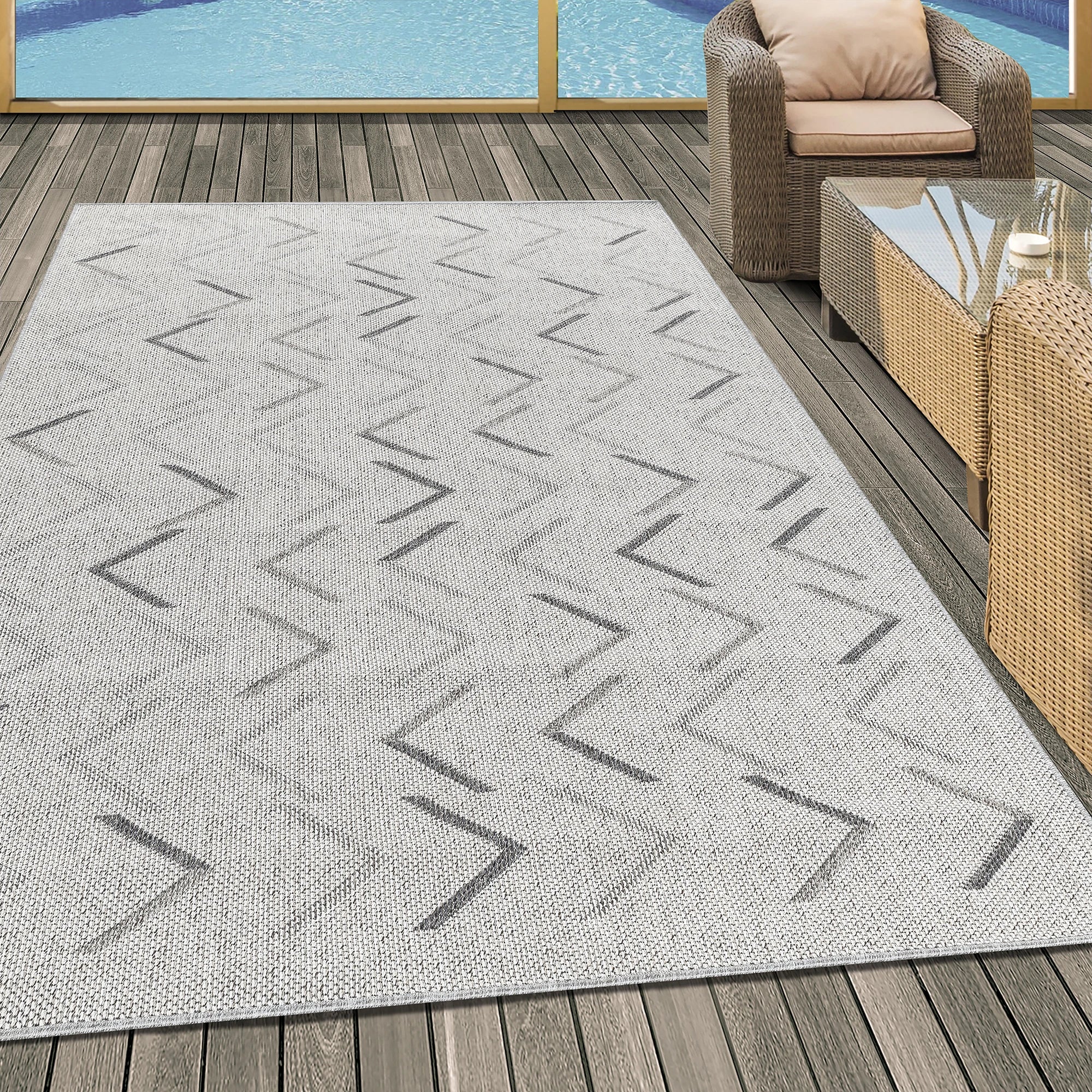 Bohemian Teppich Creme