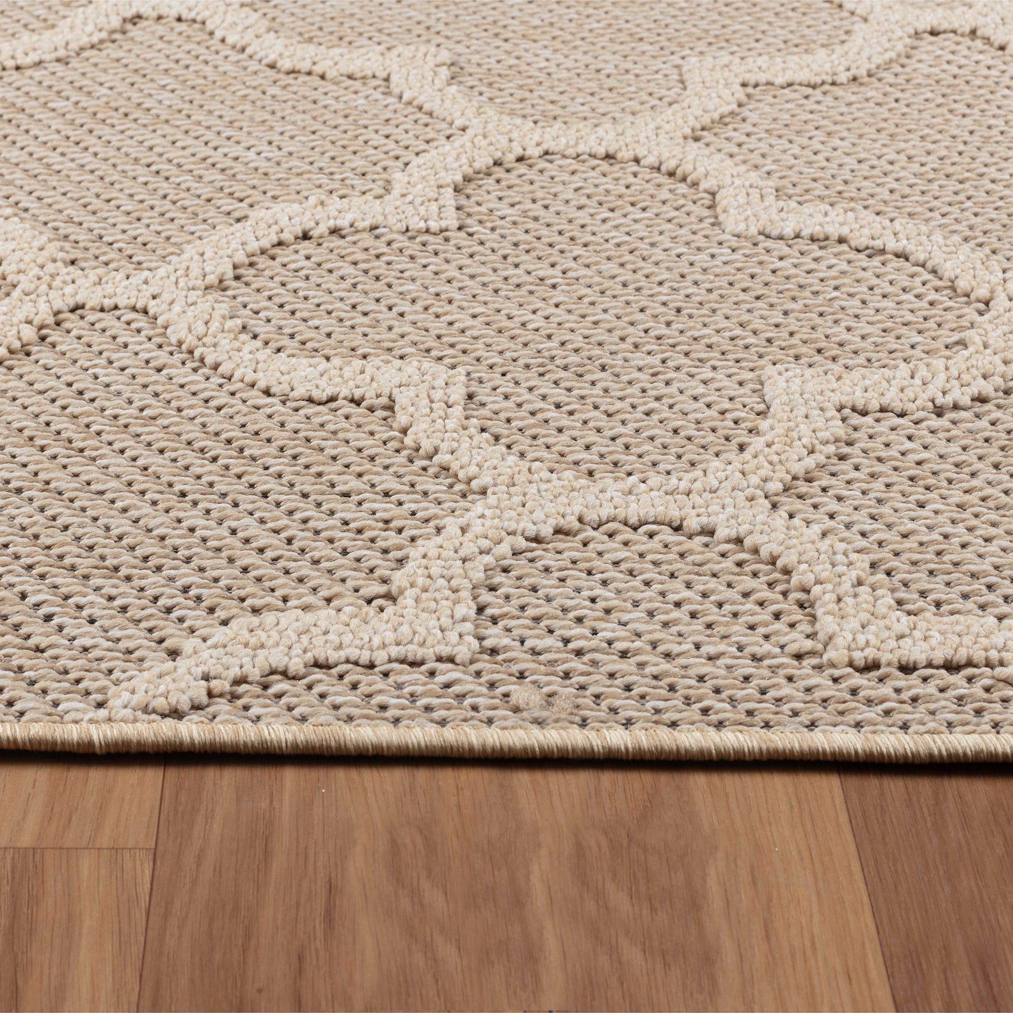 Skandinavischer Teppich Beige