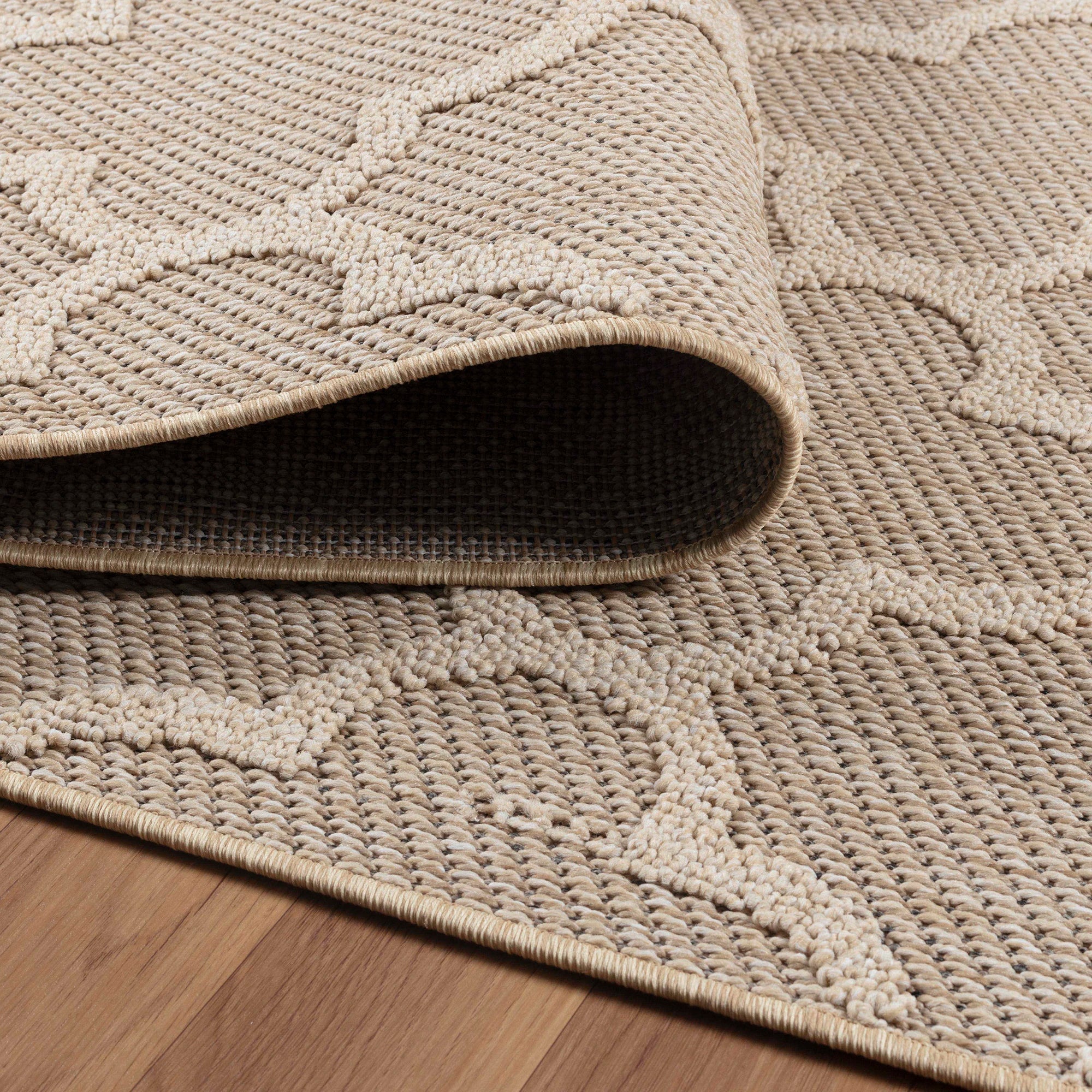 Skandinavischer Teppich Beige
