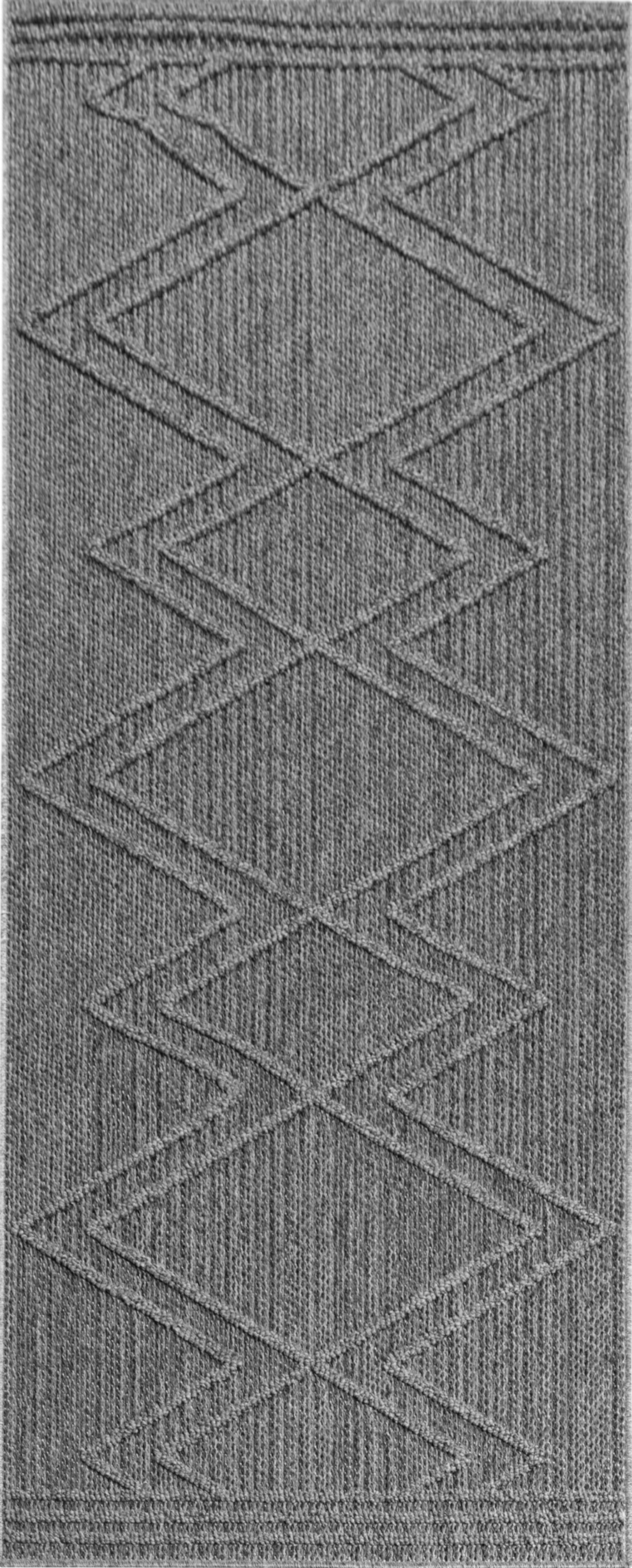 Bohemian Chic Floor Rug Modern | Gray