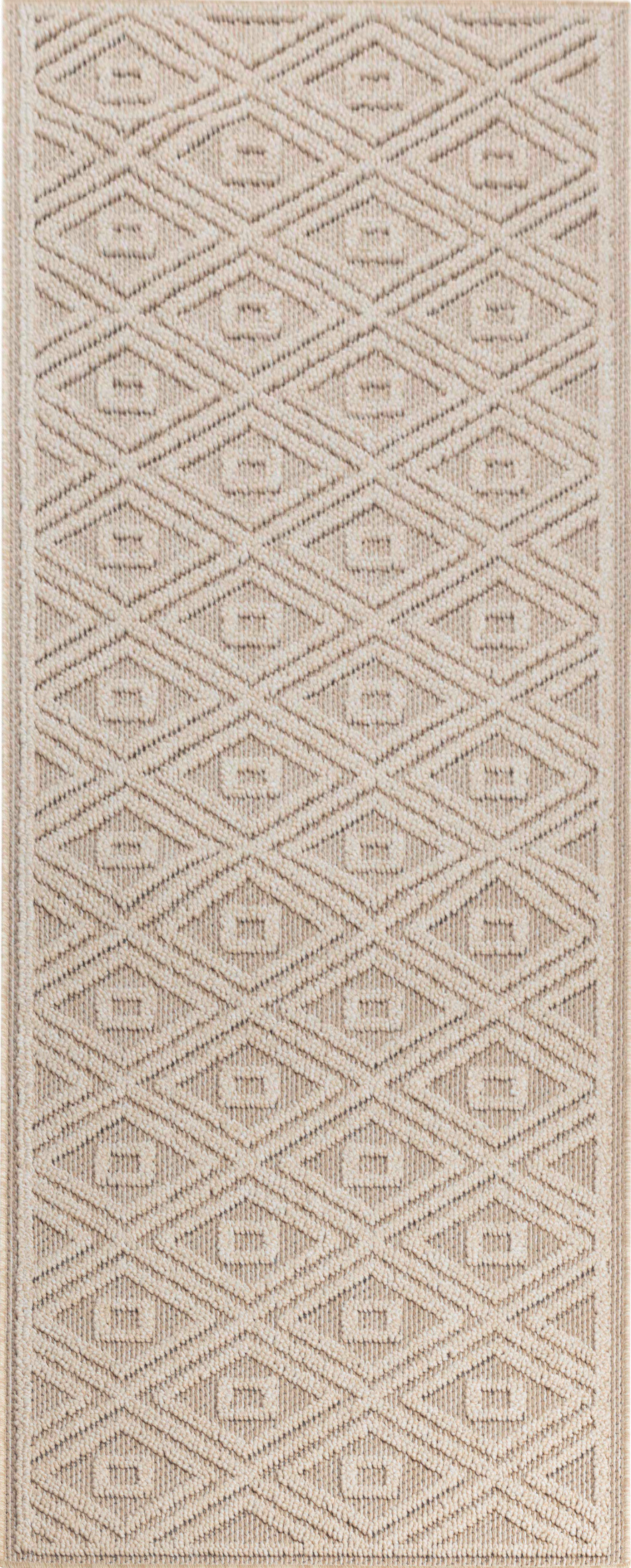 Tessellated Rug Beige