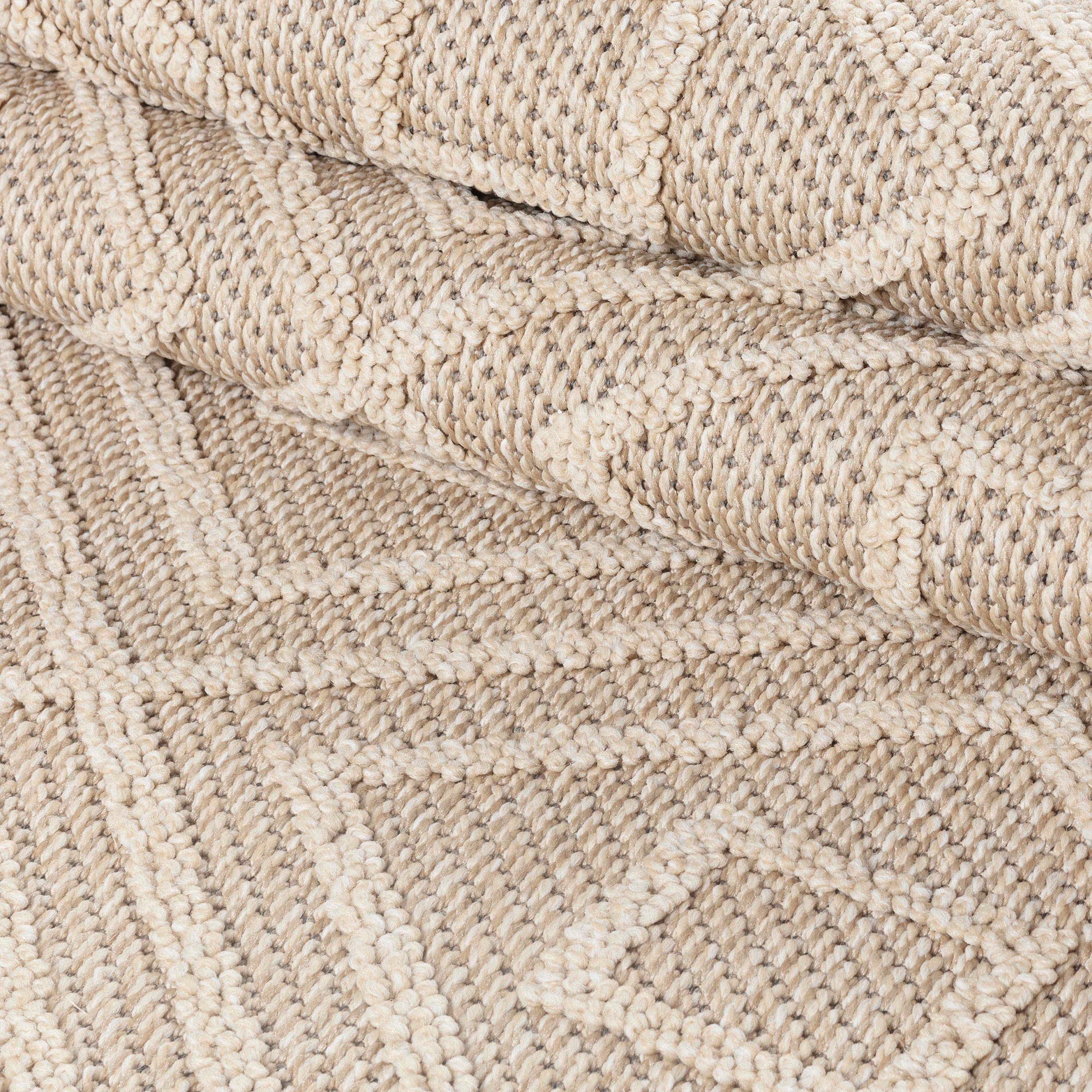 Tessellated Rug Beige