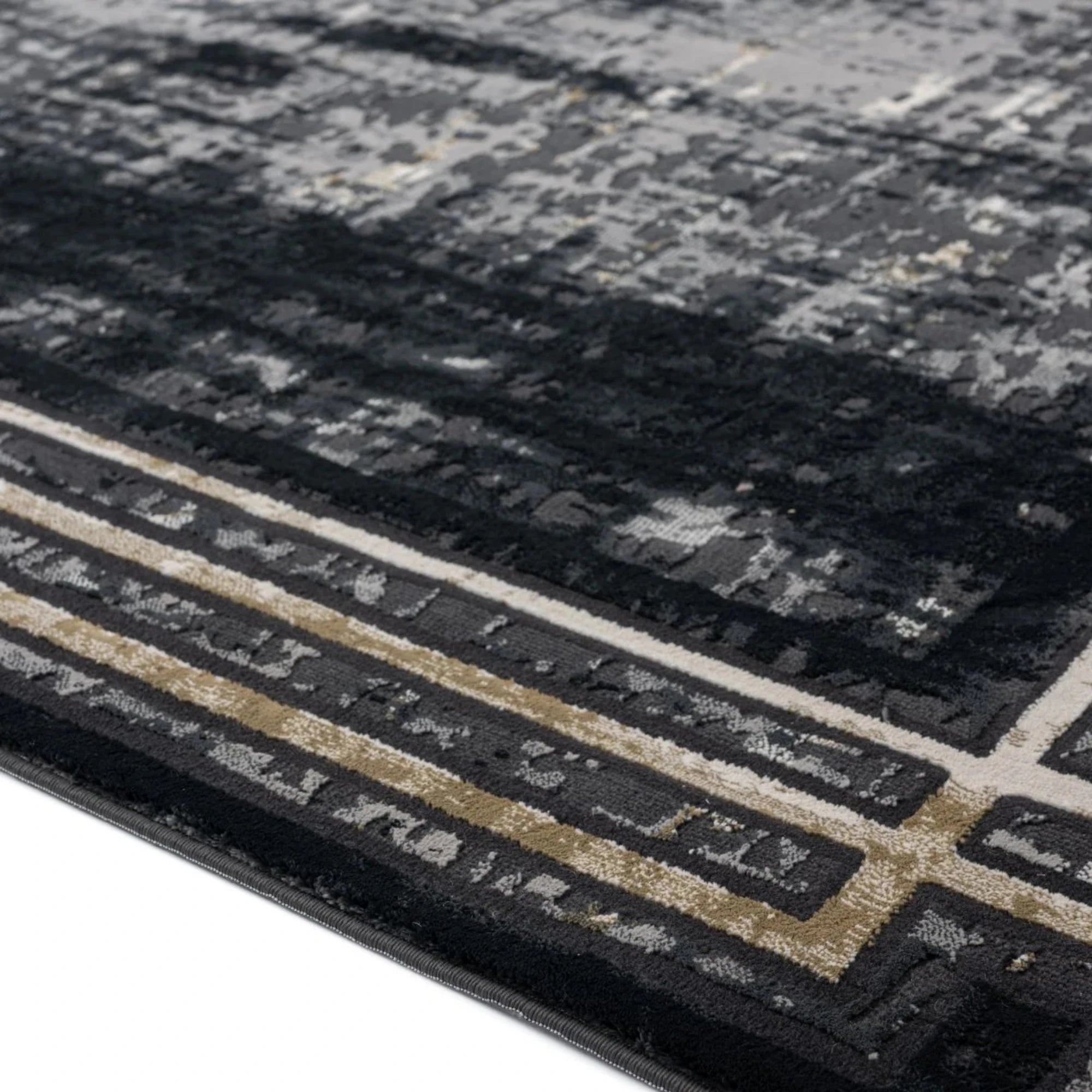 Twilight Maze Border Rug