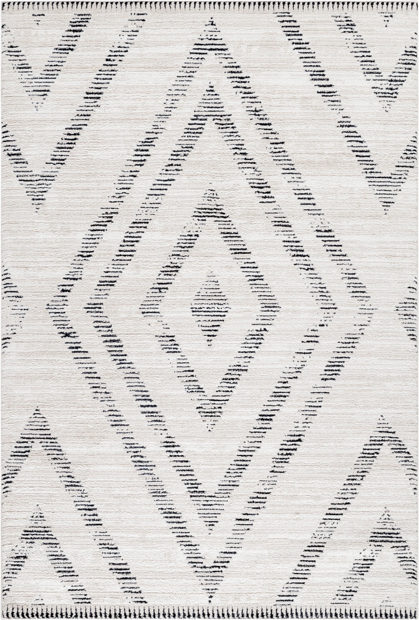 Scandinavian Modern Floor Rug Cream