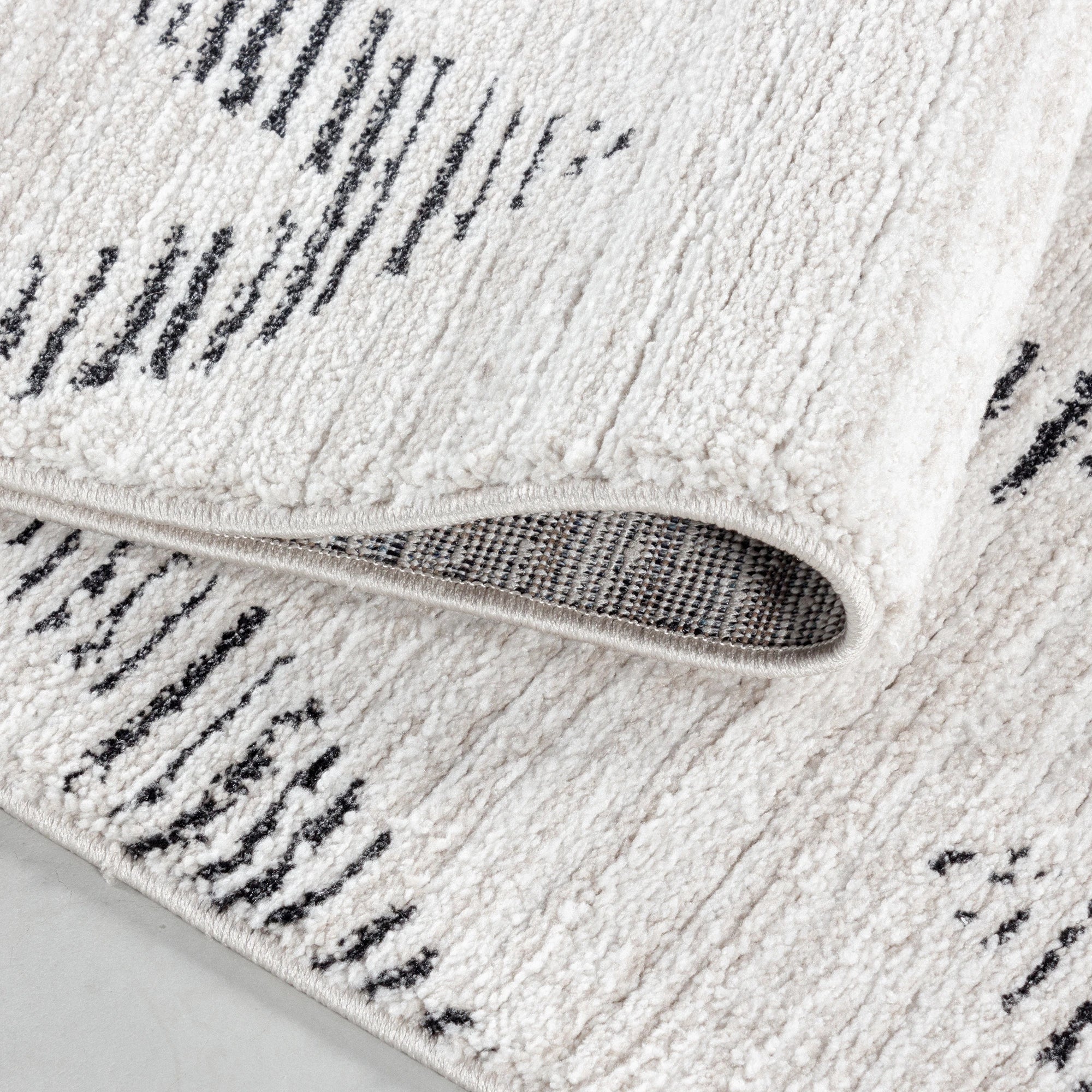 Scandinavian Modern Floor Rug Cream