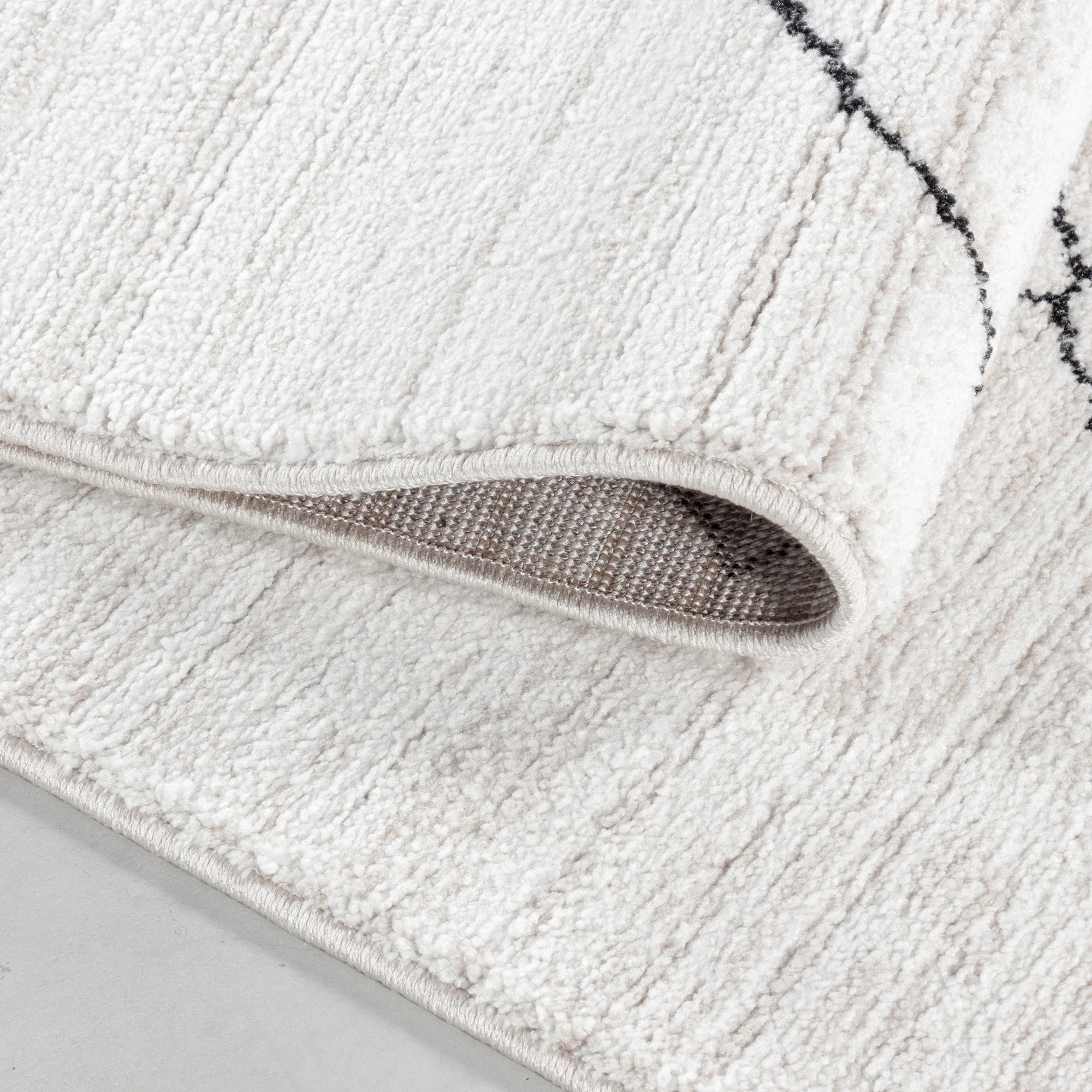 Scandinavian Modern Rug Cream