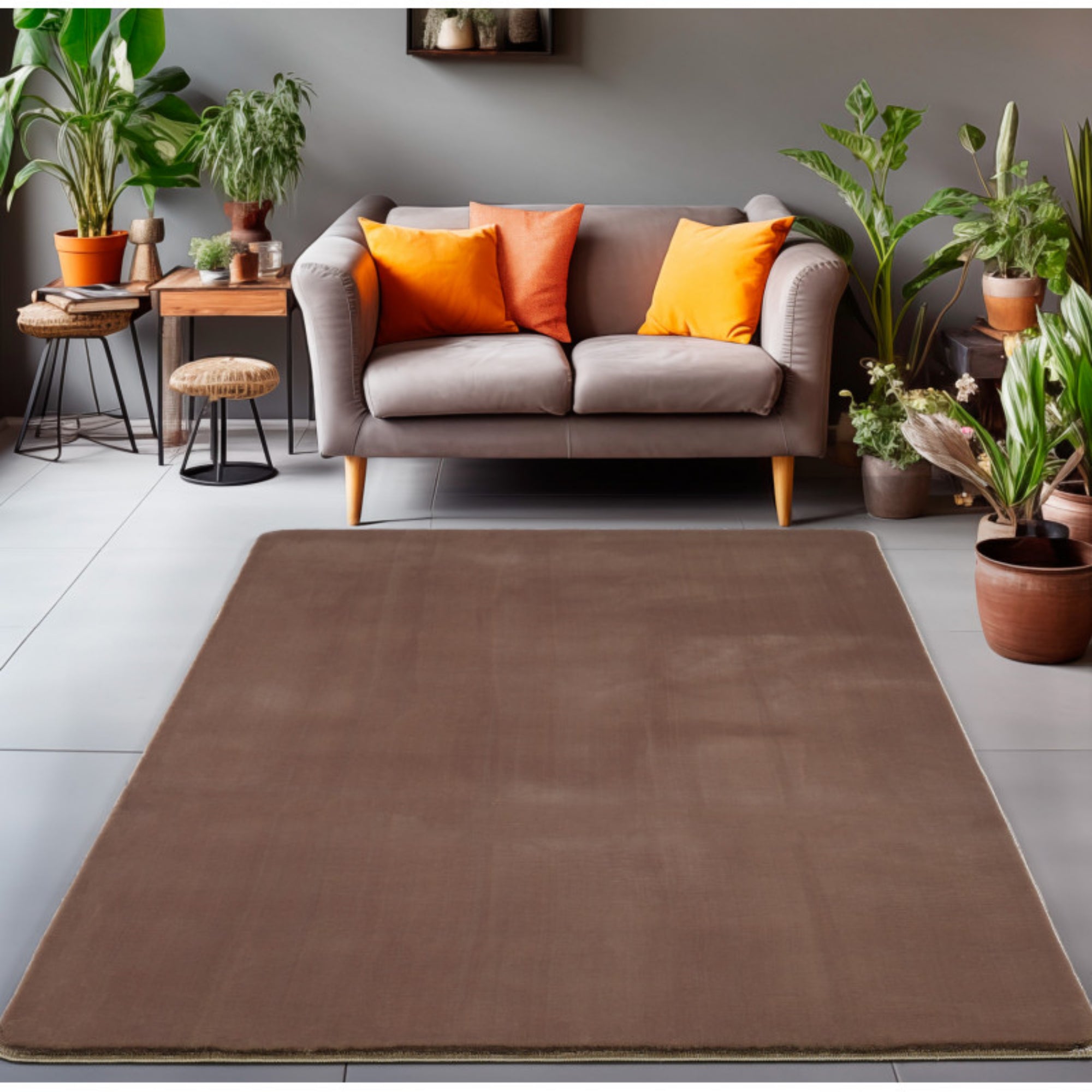 Solid Color Minimalist Refined Area