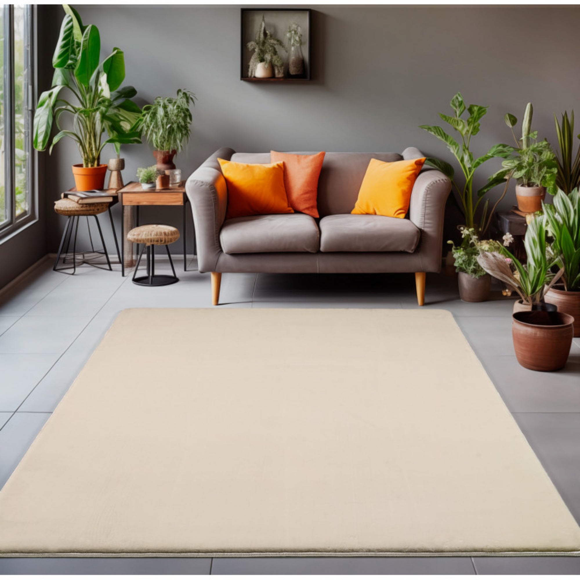 Minimalistische Farbe, hochwertiges modernes Dekor