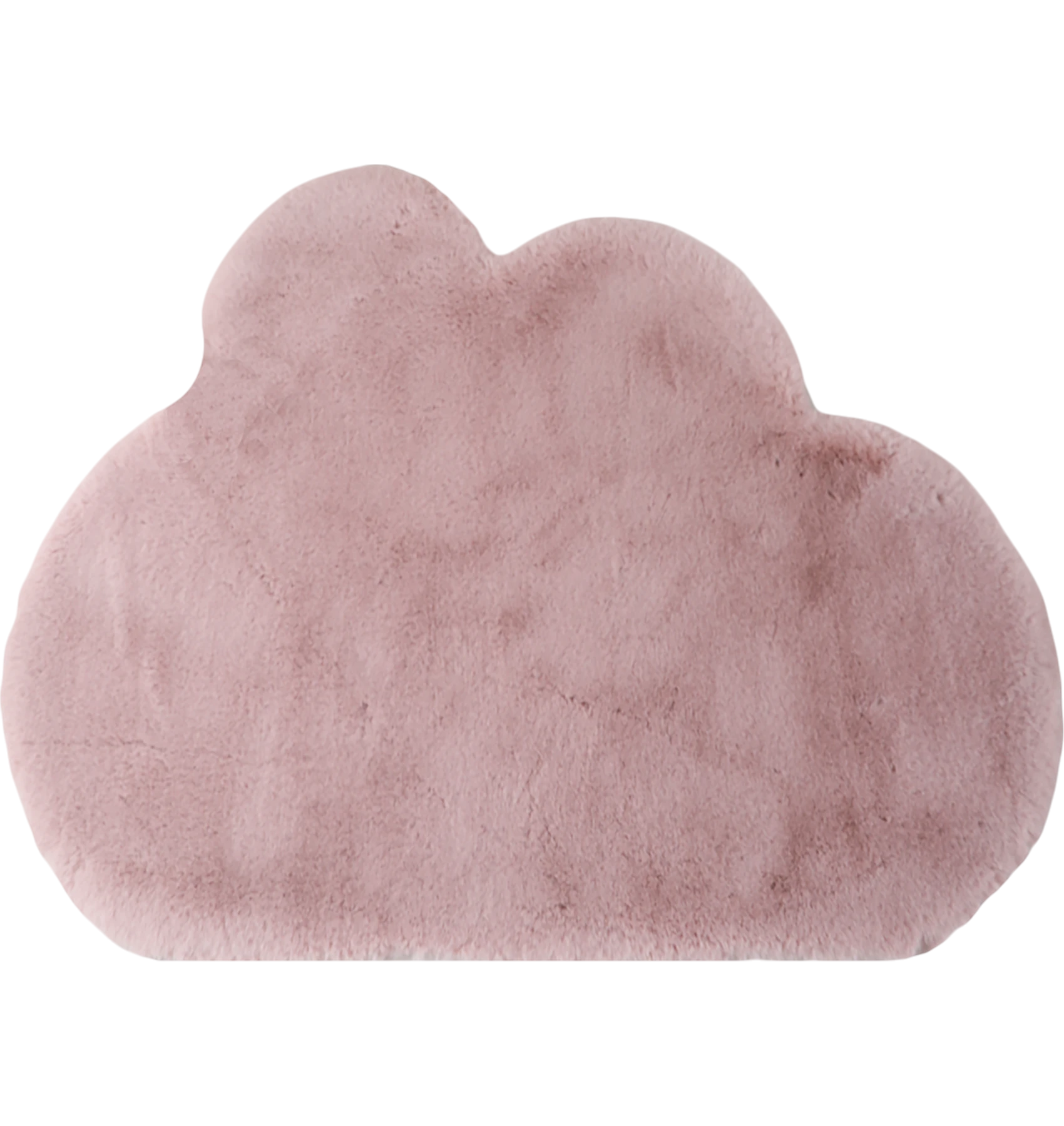 Cloud Shape Rug Pink