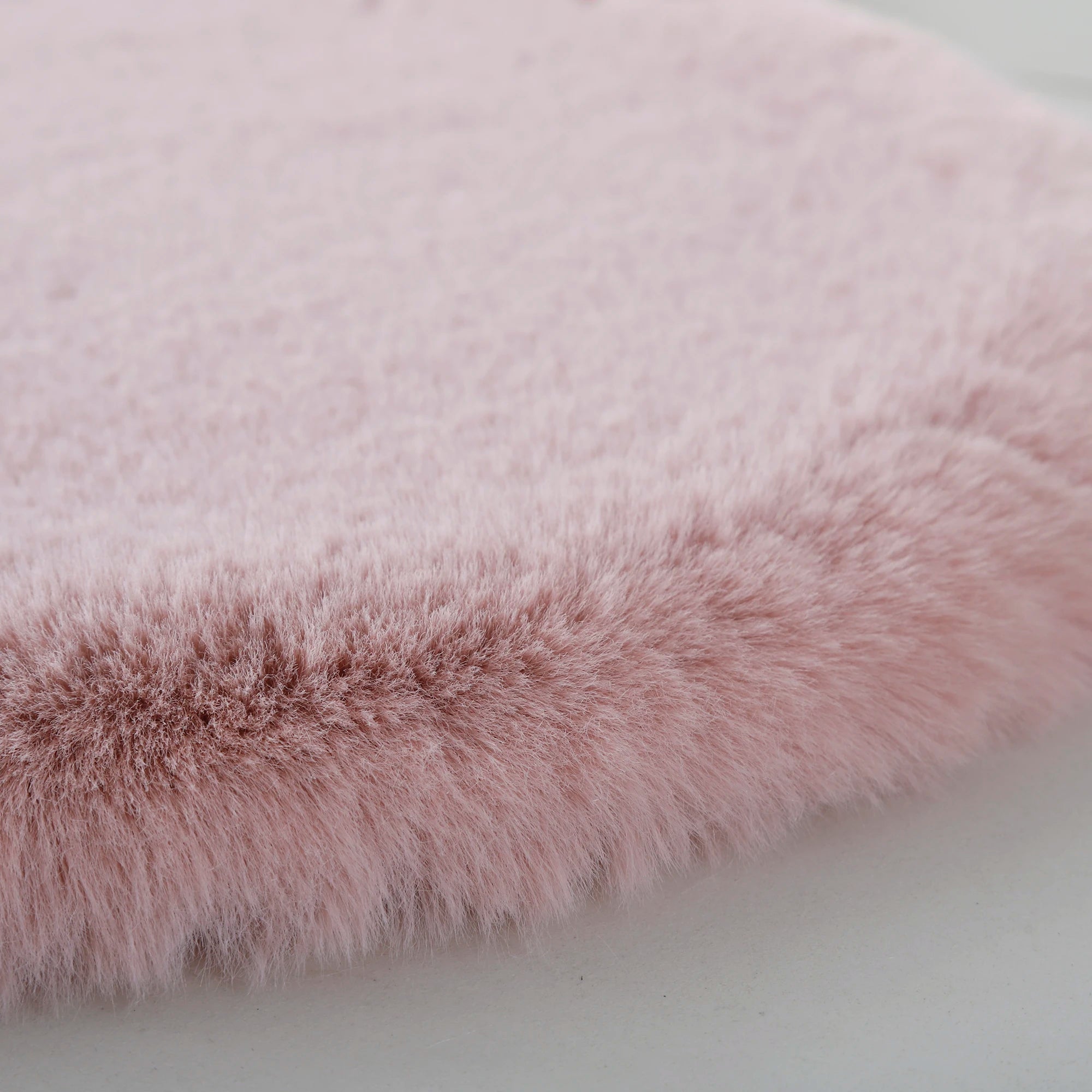 Teppich in Wolkenform, Rosa