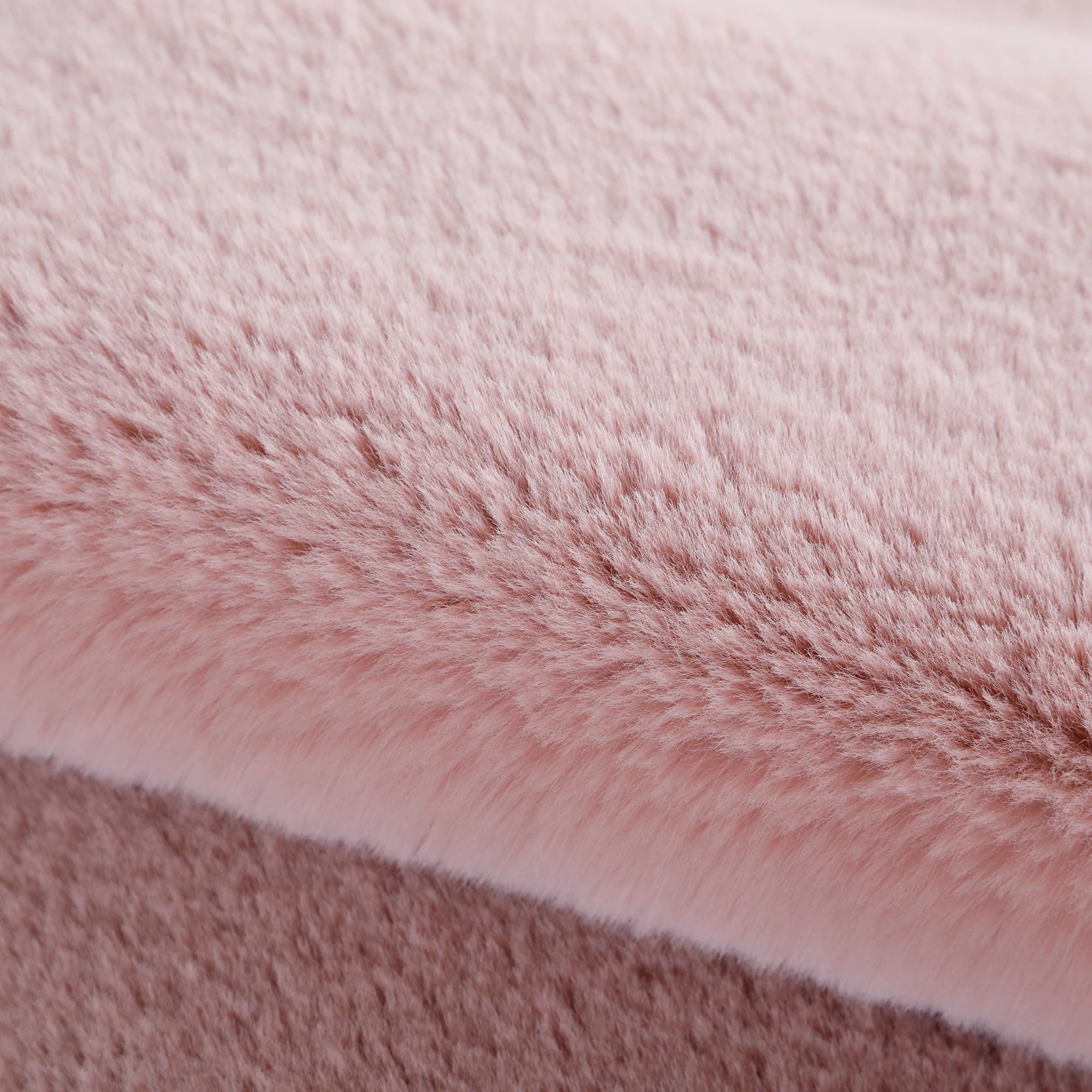 Teppich in Wolkenform, Rosa