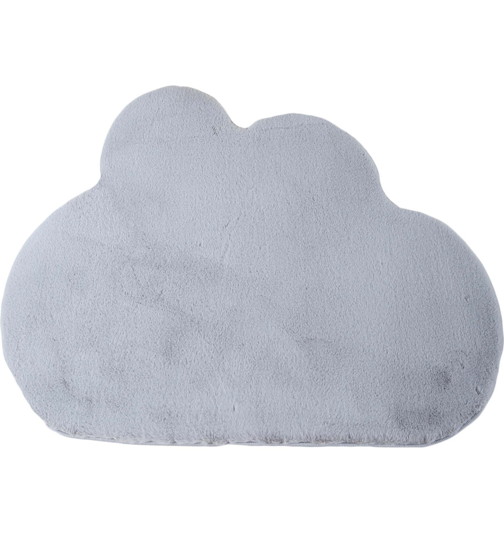 Cloud Shape Rug Silver