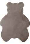 Bear Form Rug Beige