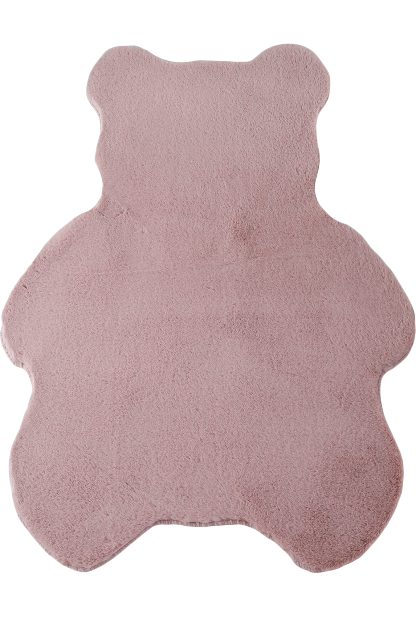 Bear Form Rug Pink