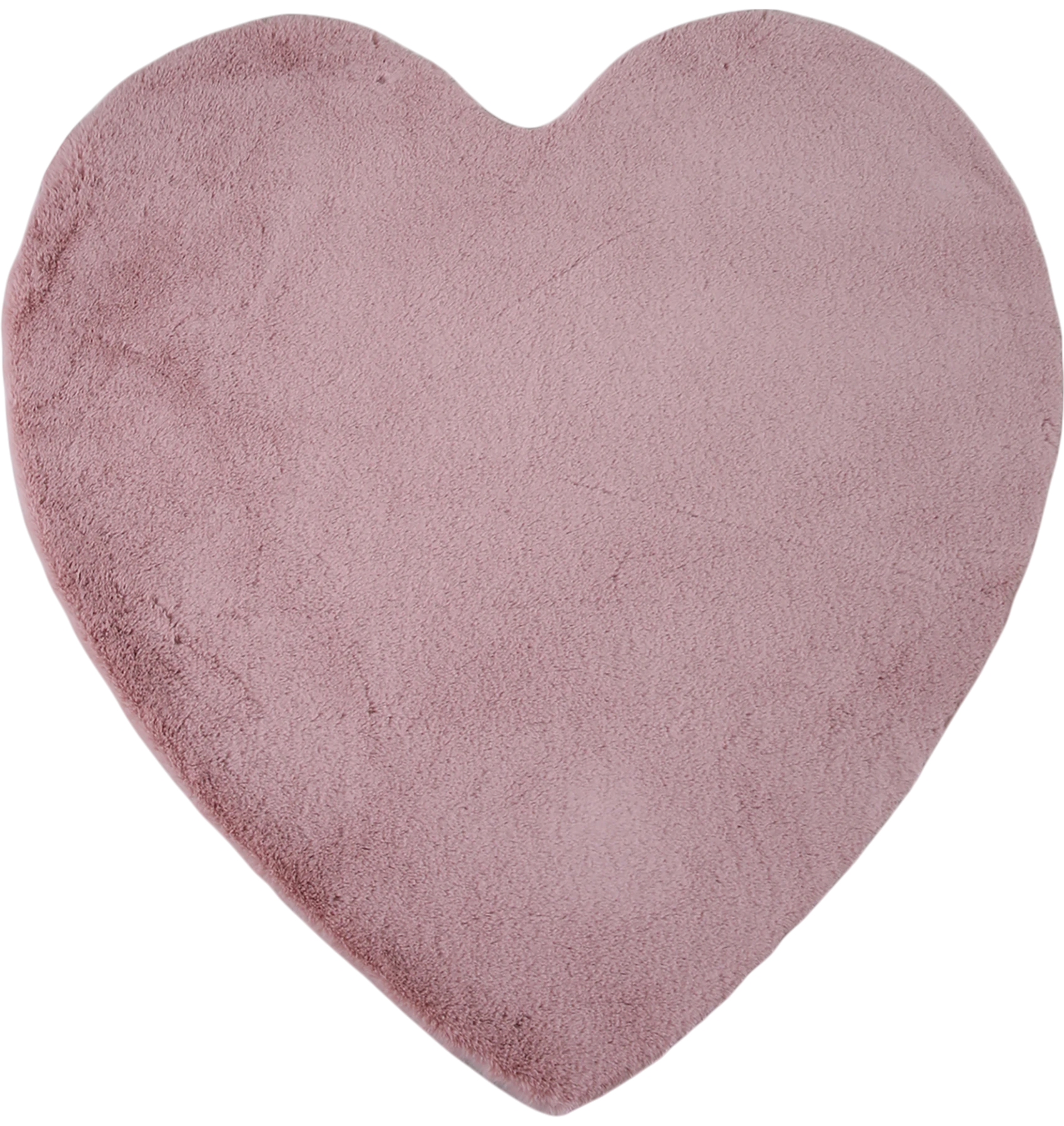 Heart Form Rug Pink