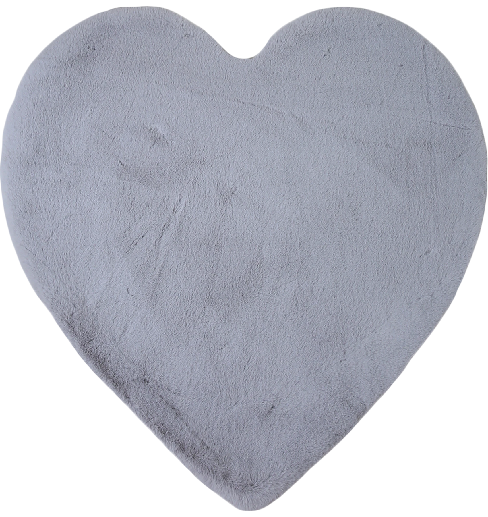 Heart Form Rug Silver