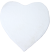 Heart Form Rug White White