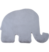 Elephant Shape Rug Silver Silver