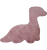 Dino Form Teppich Rosa 