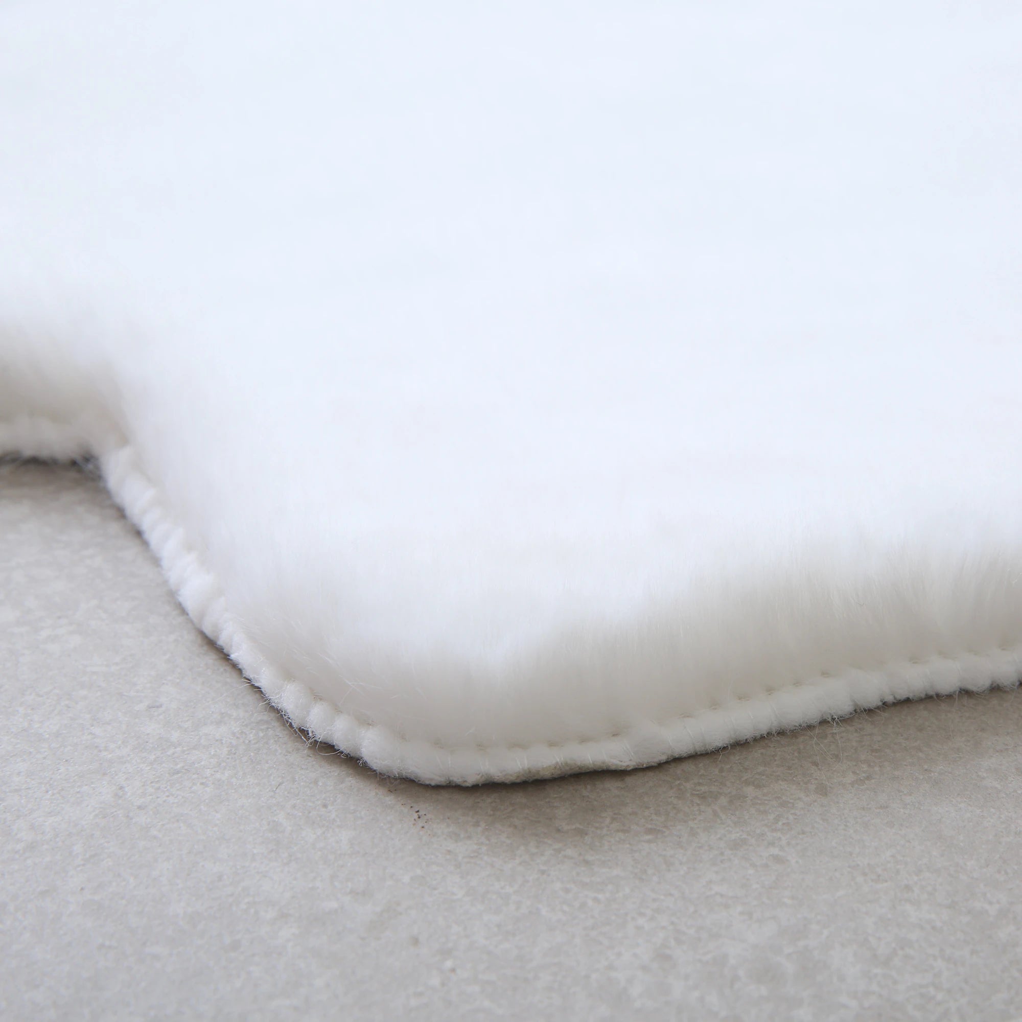 Dino Form Rug White