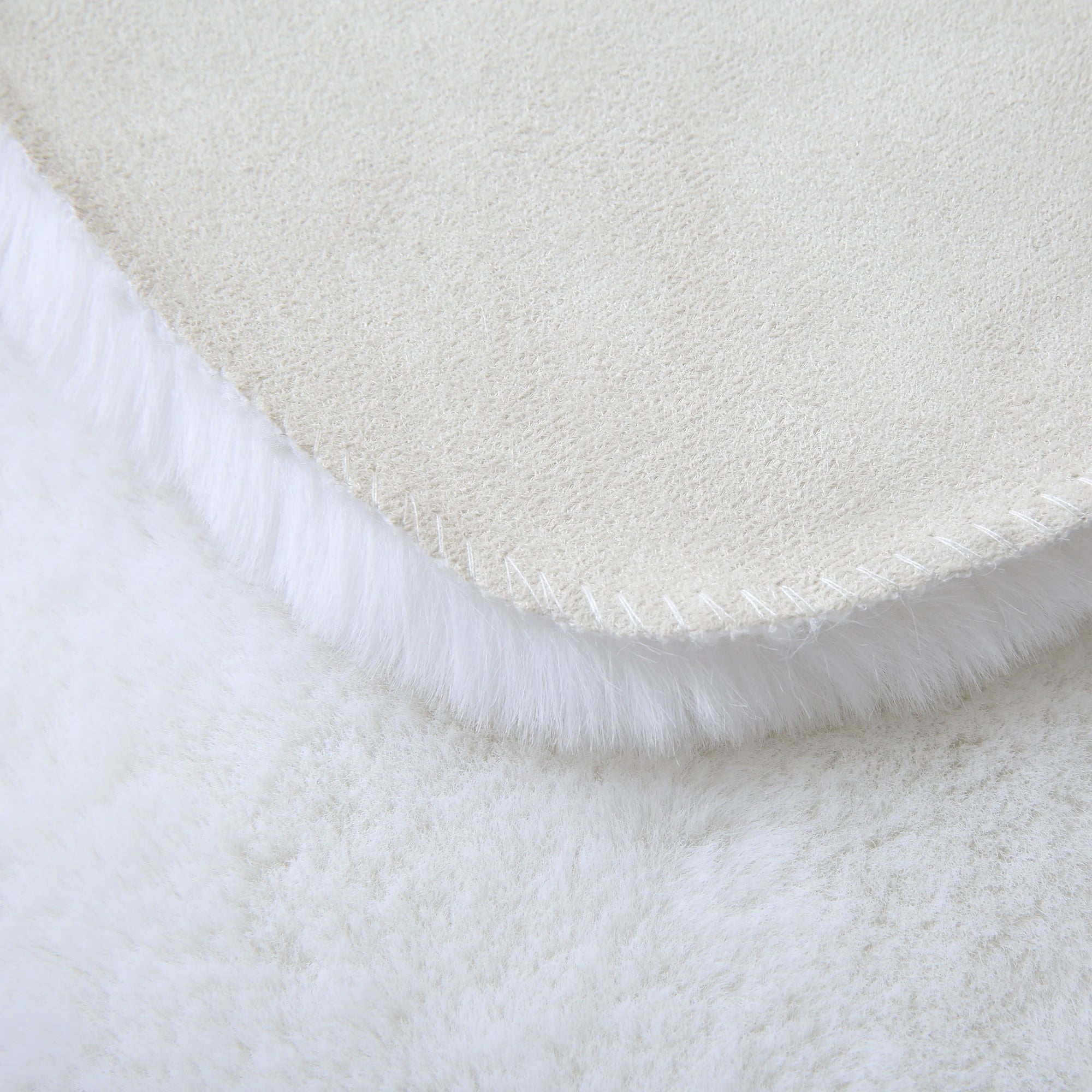 Dino Form Rug White