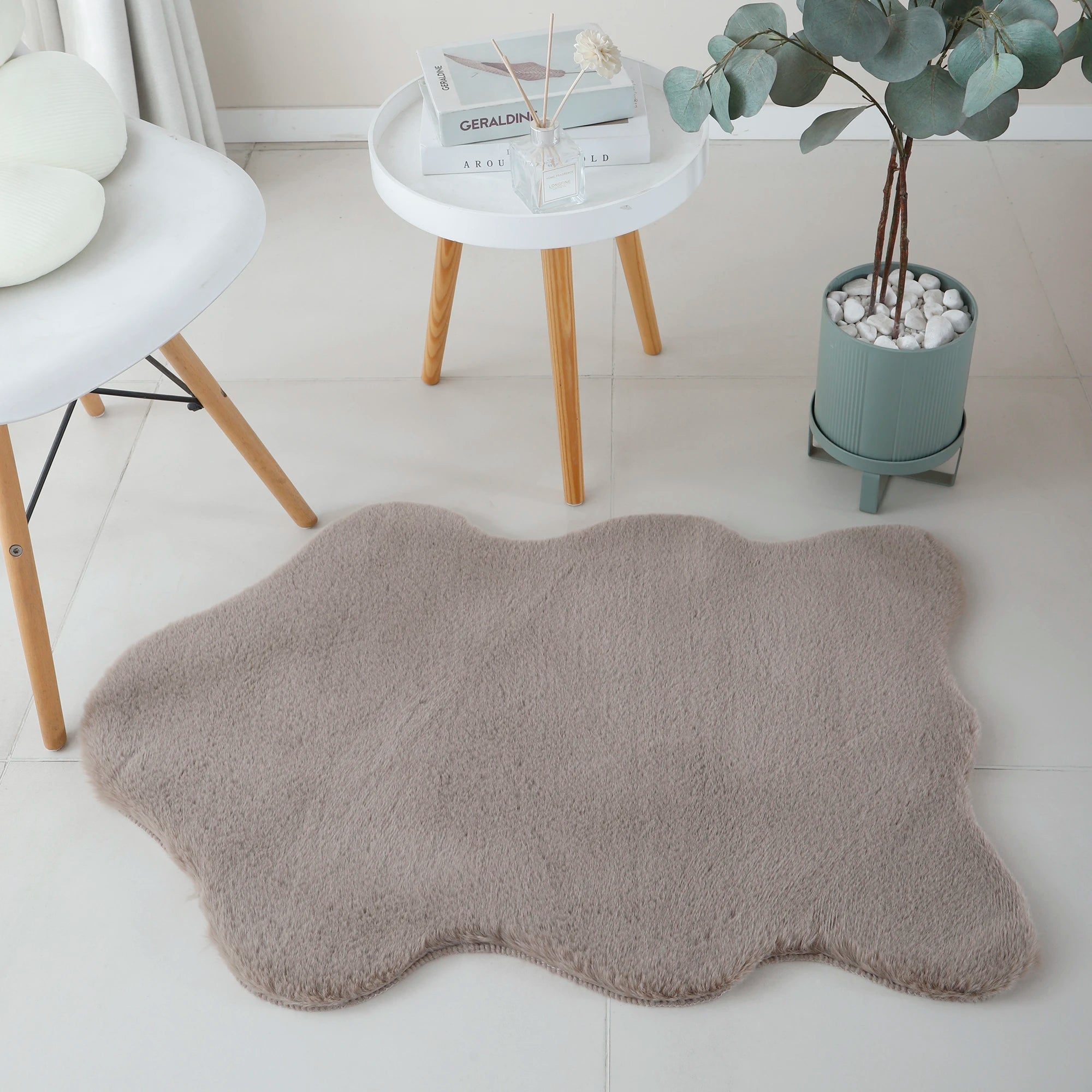 Schaffell-Imitat-Teppich