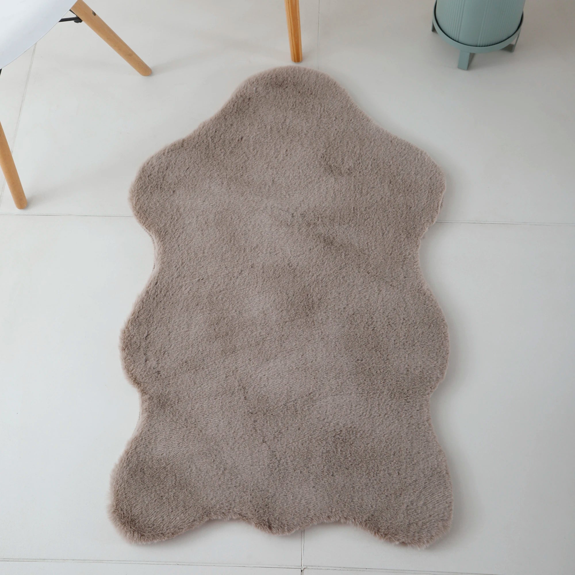 Schaffell-Imitat-Teppich