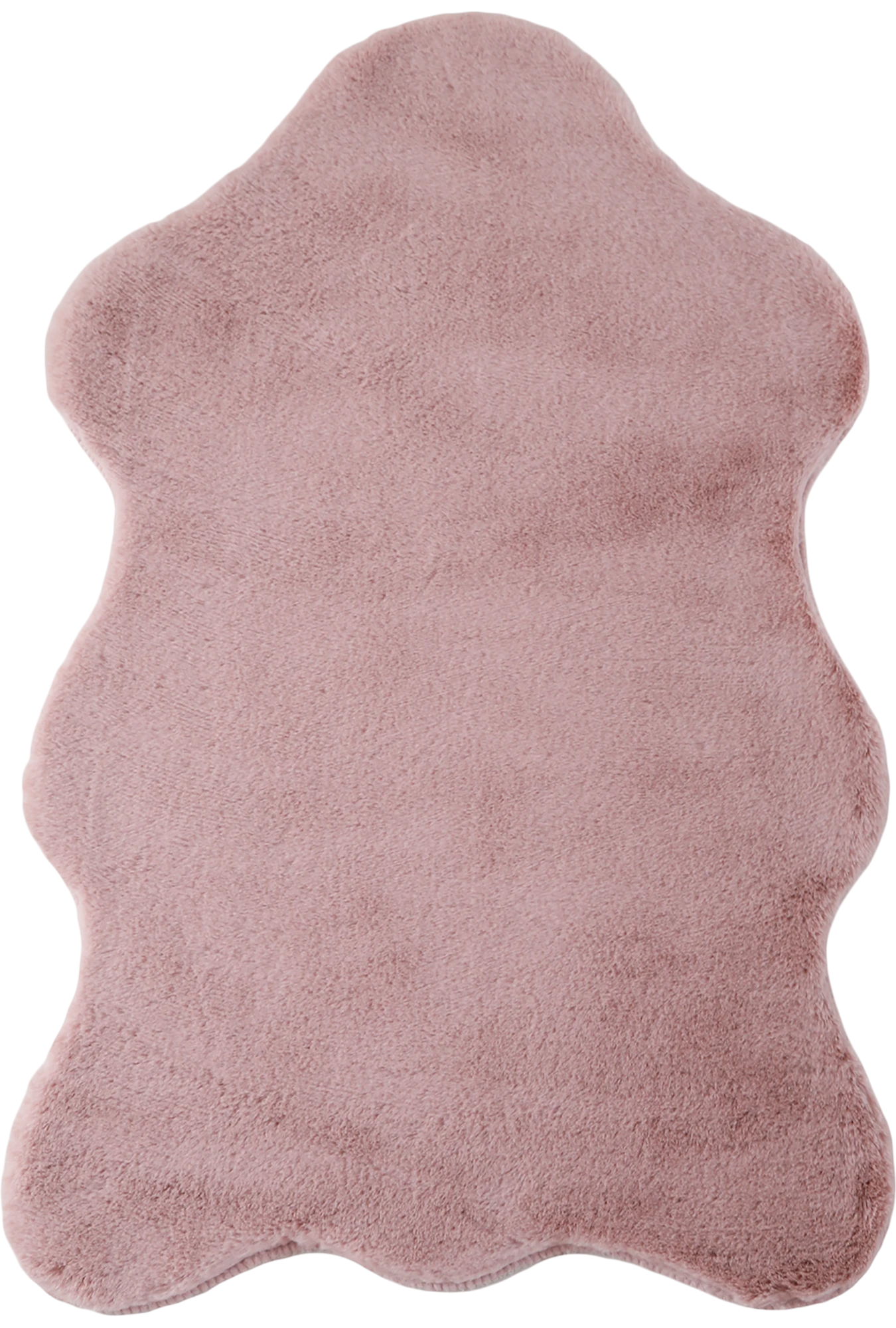 Sheepskin Imitation Rug Pink