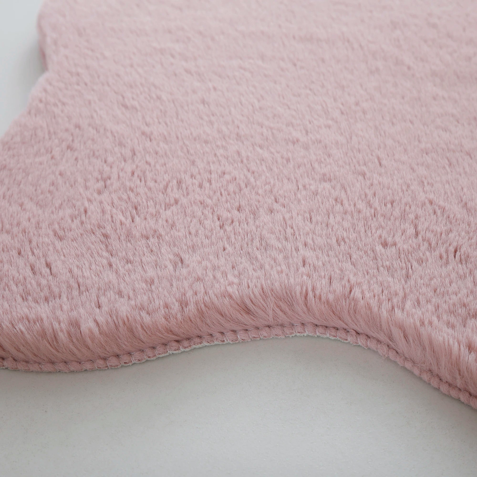 Sheepskin Imitation Rug Pink