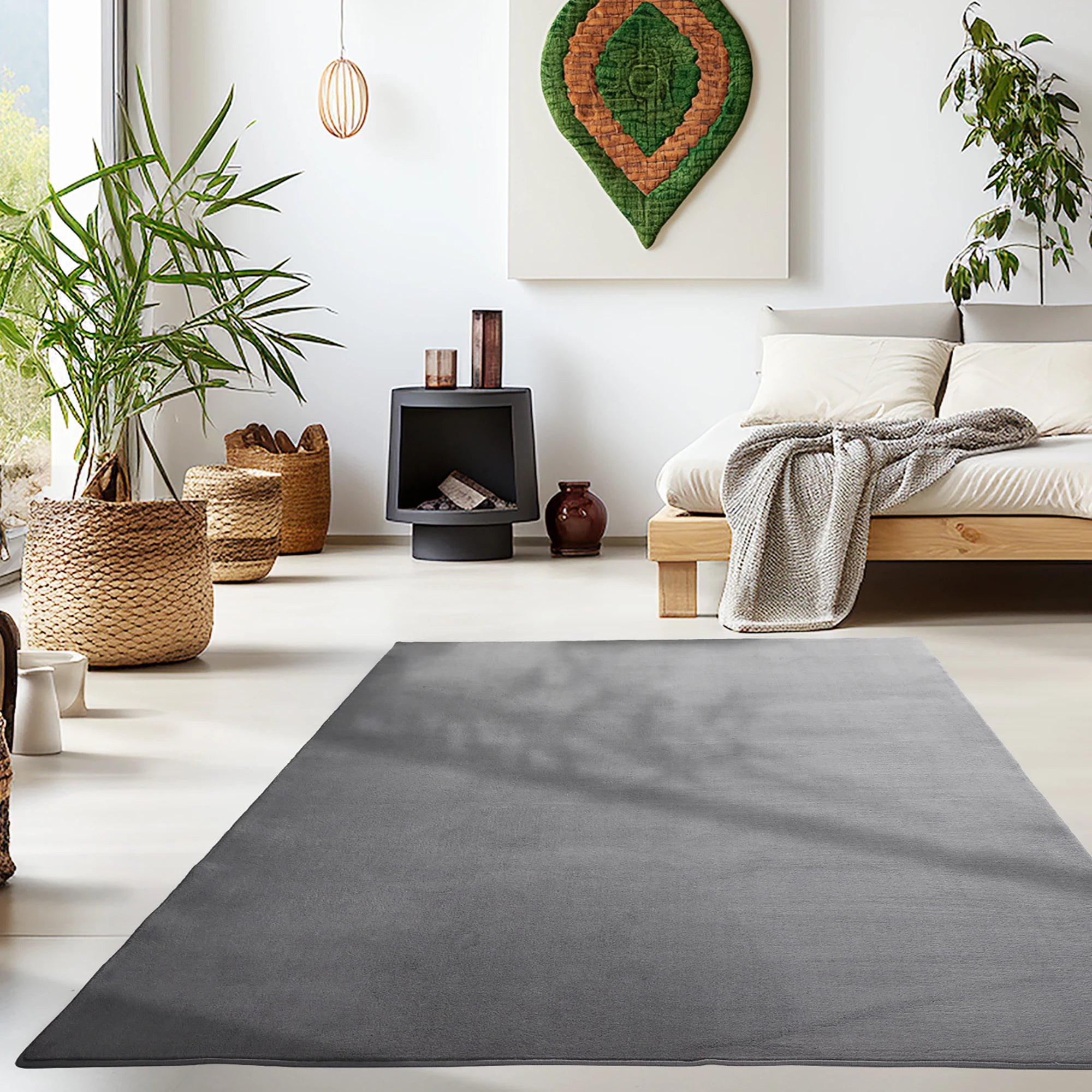 Plain Color Premium Stylish Rug