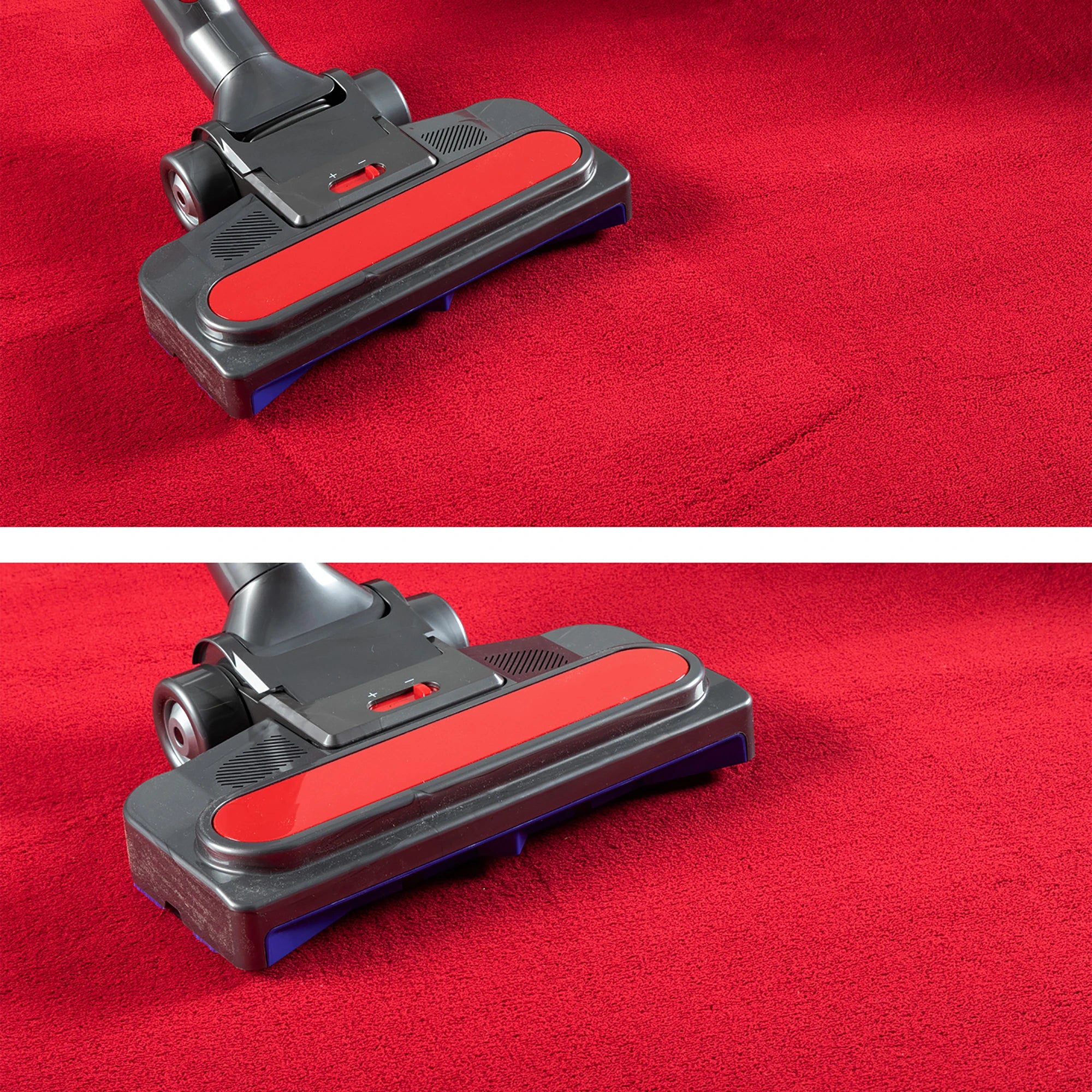 Schicker Bodenteppich in schlichter Farbe