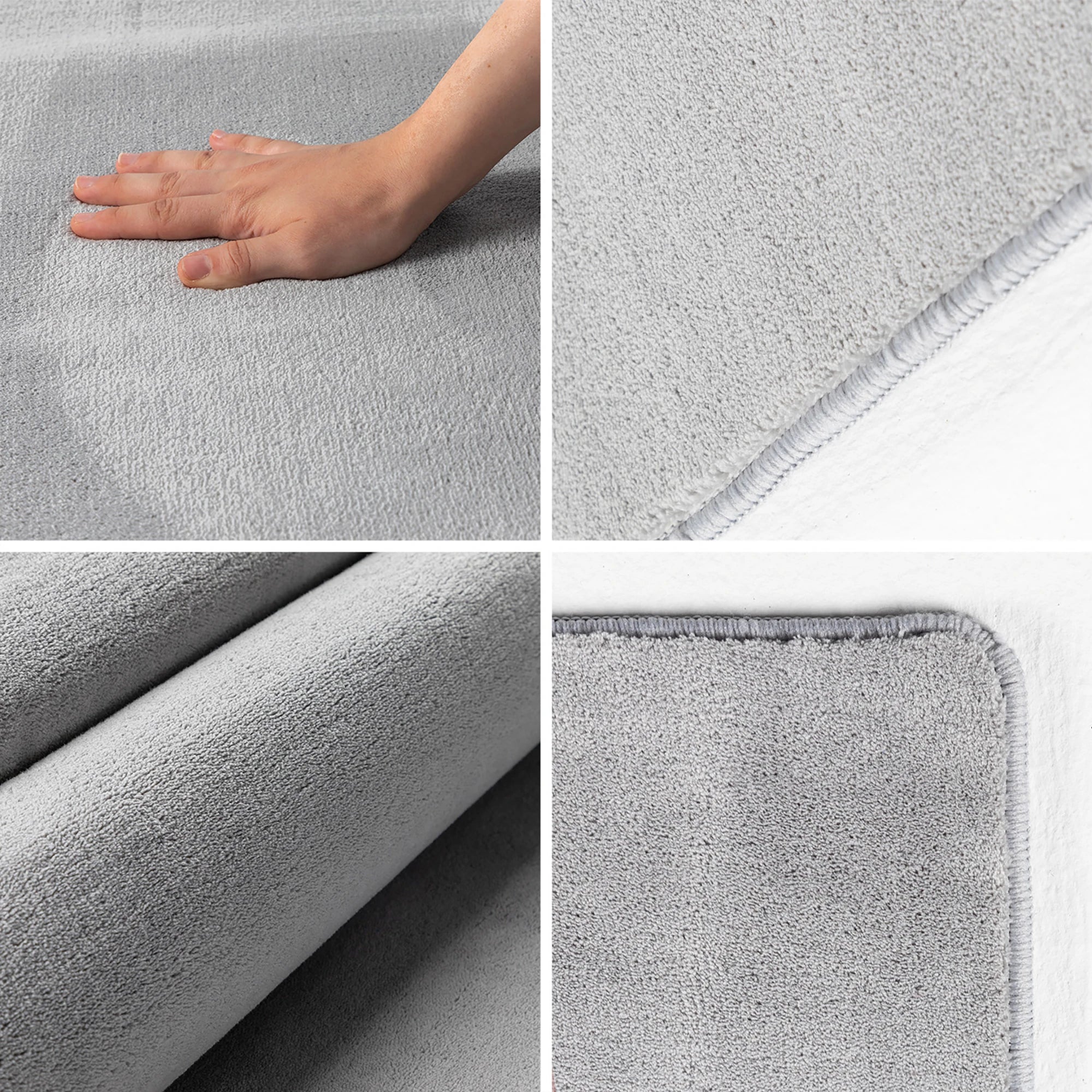 Eleganter Teppich in schlichter Farbe