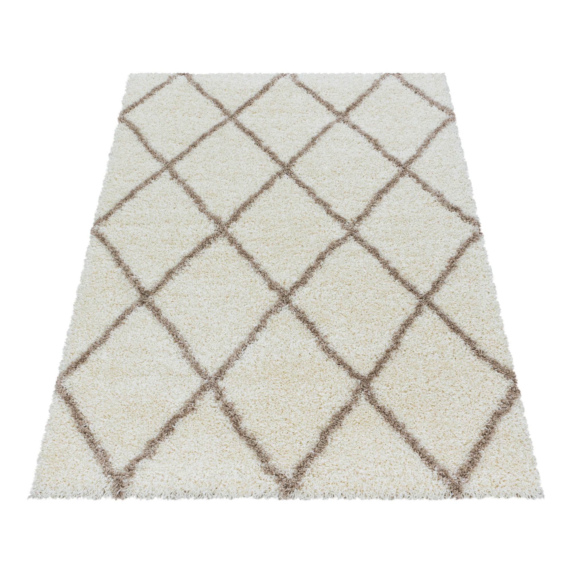 Geometric Rug Cream