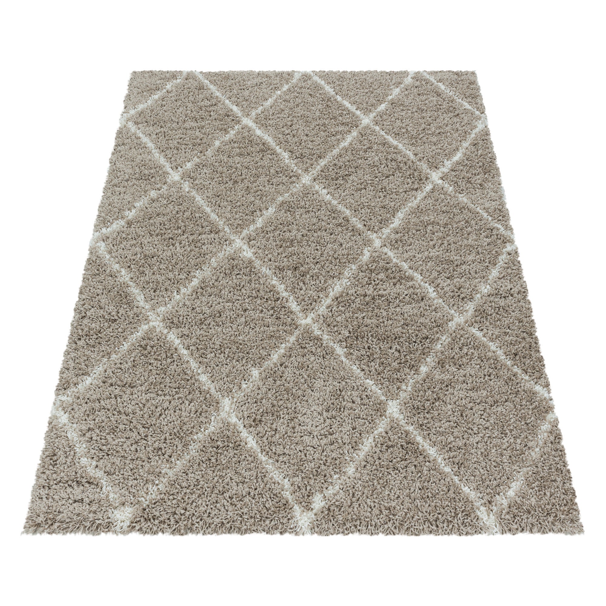 Geometric Rug Beige