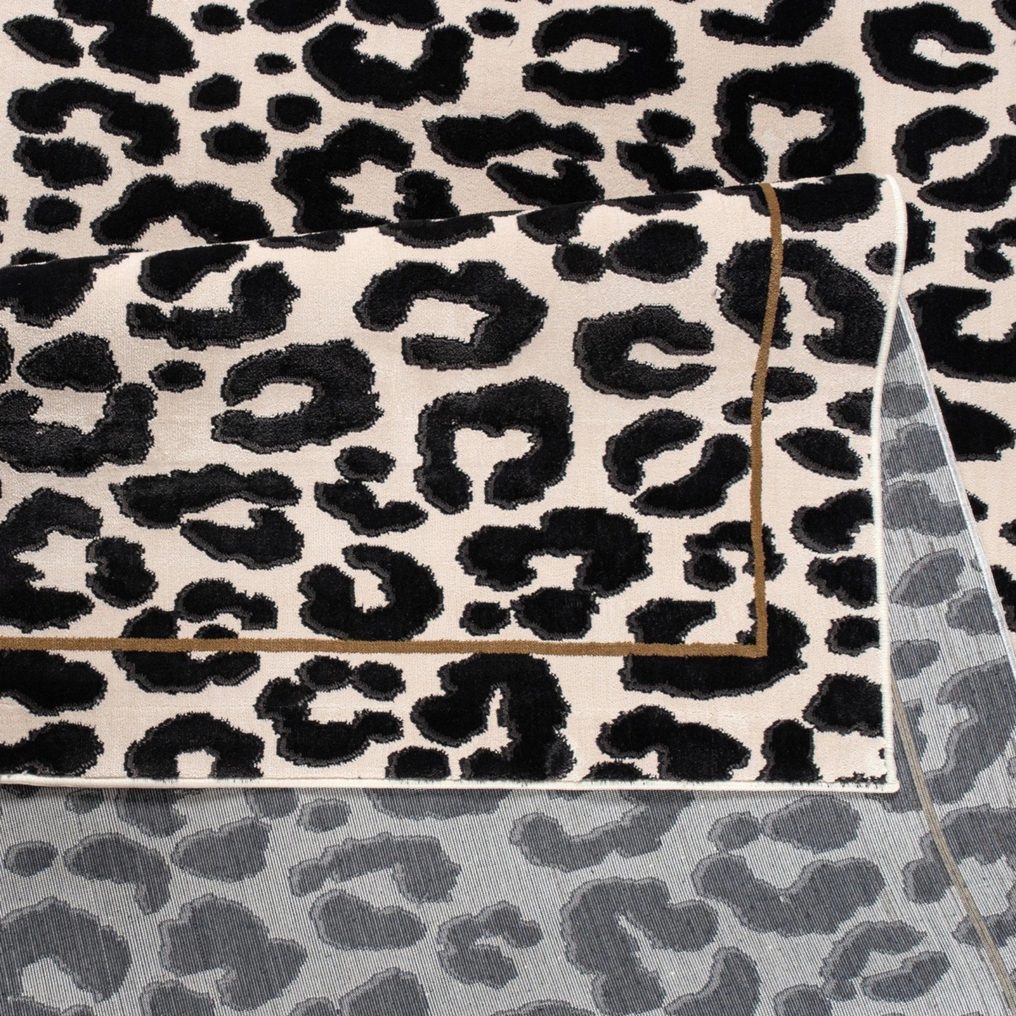 Wildcat Spots Leopard Print Rug