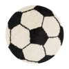Football Rug Black Black