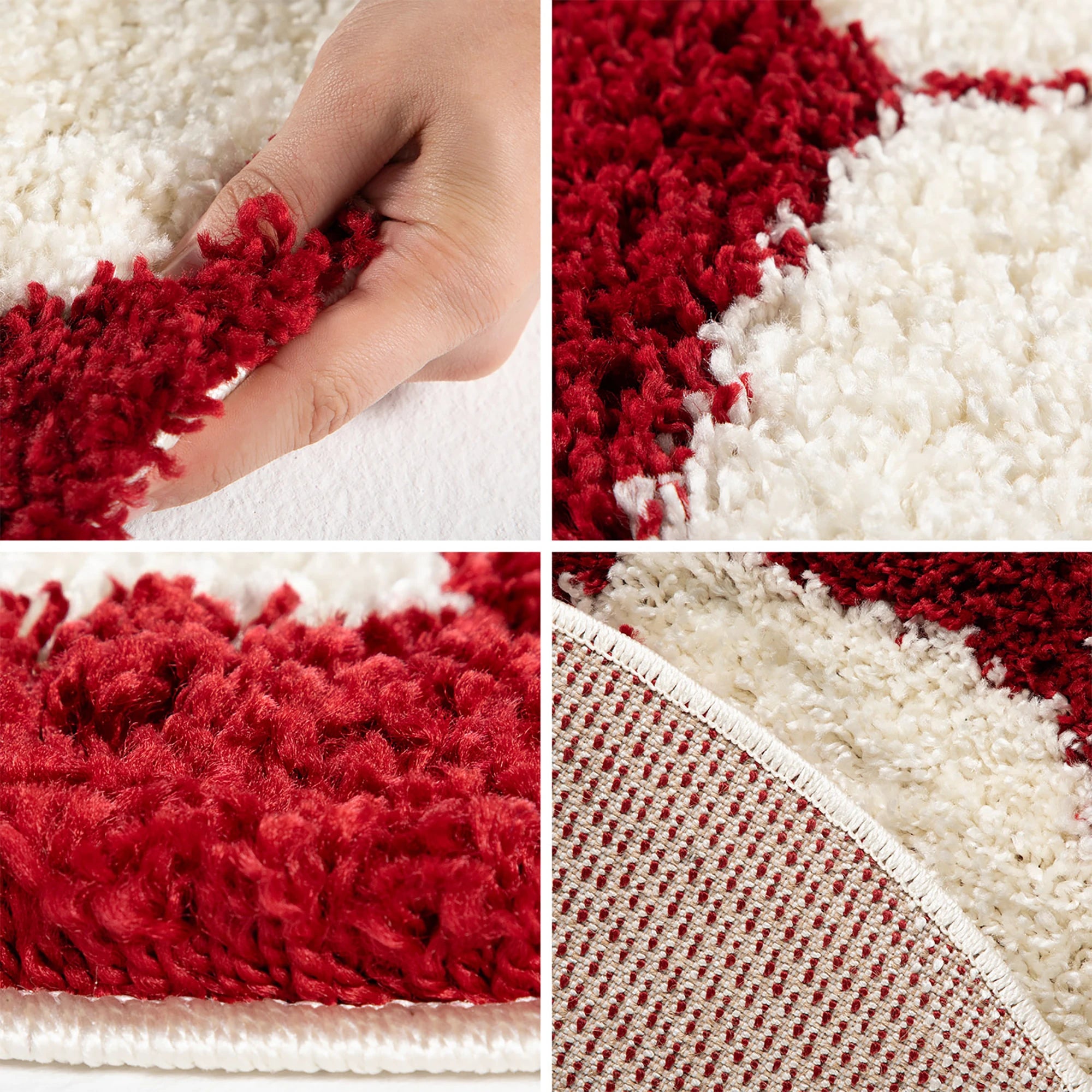 Football Rug Red