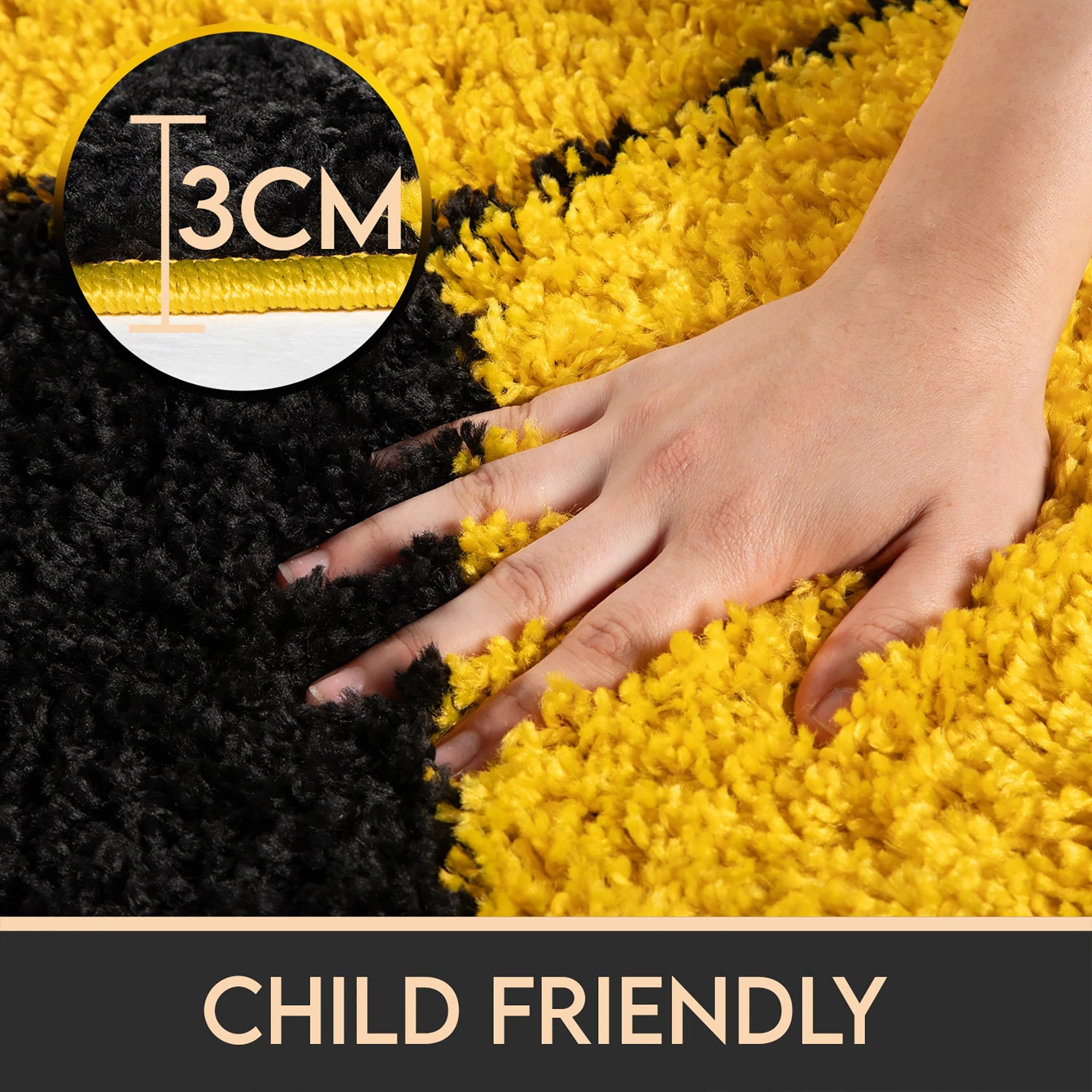 Football Rug Modern