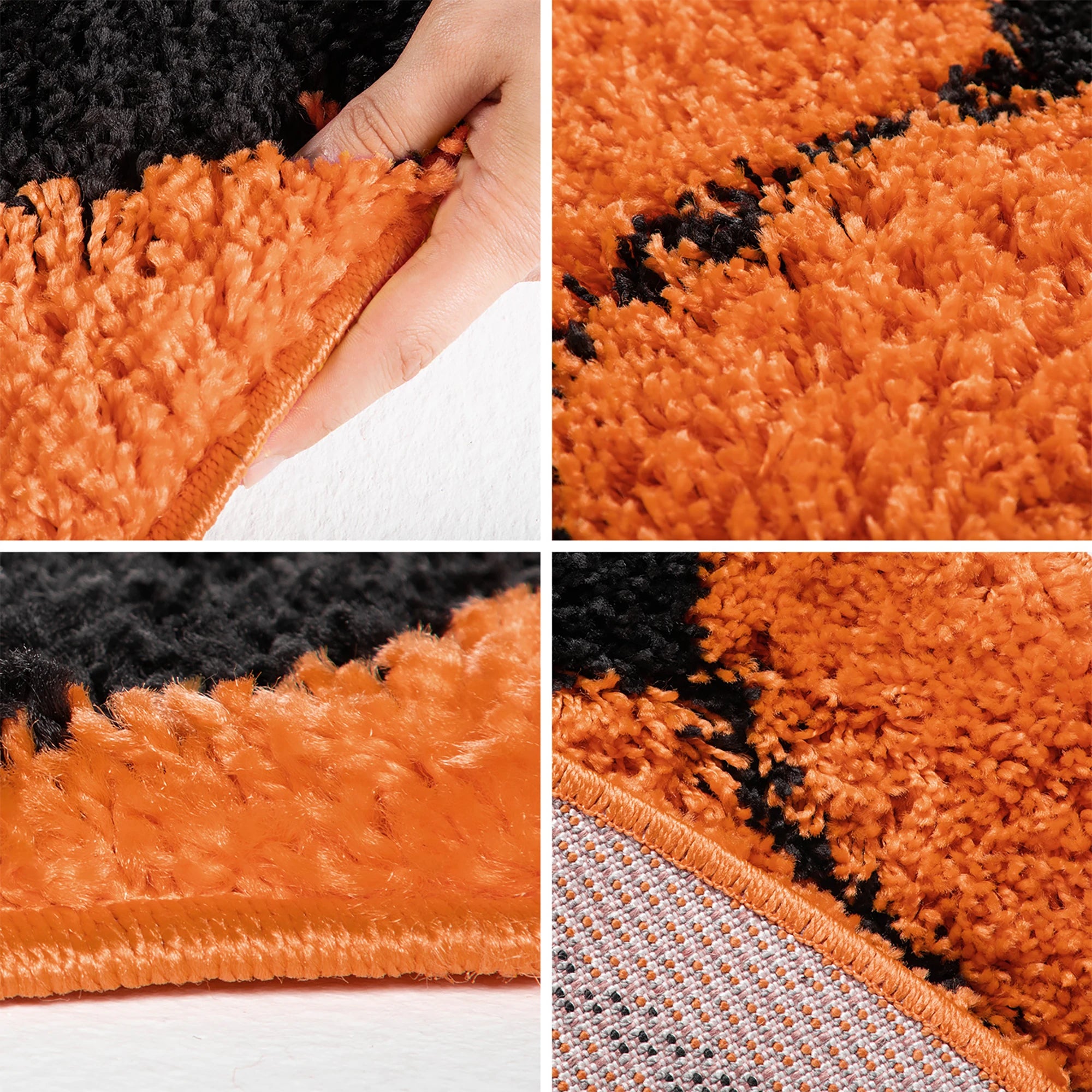 Basketball Rug Orange
