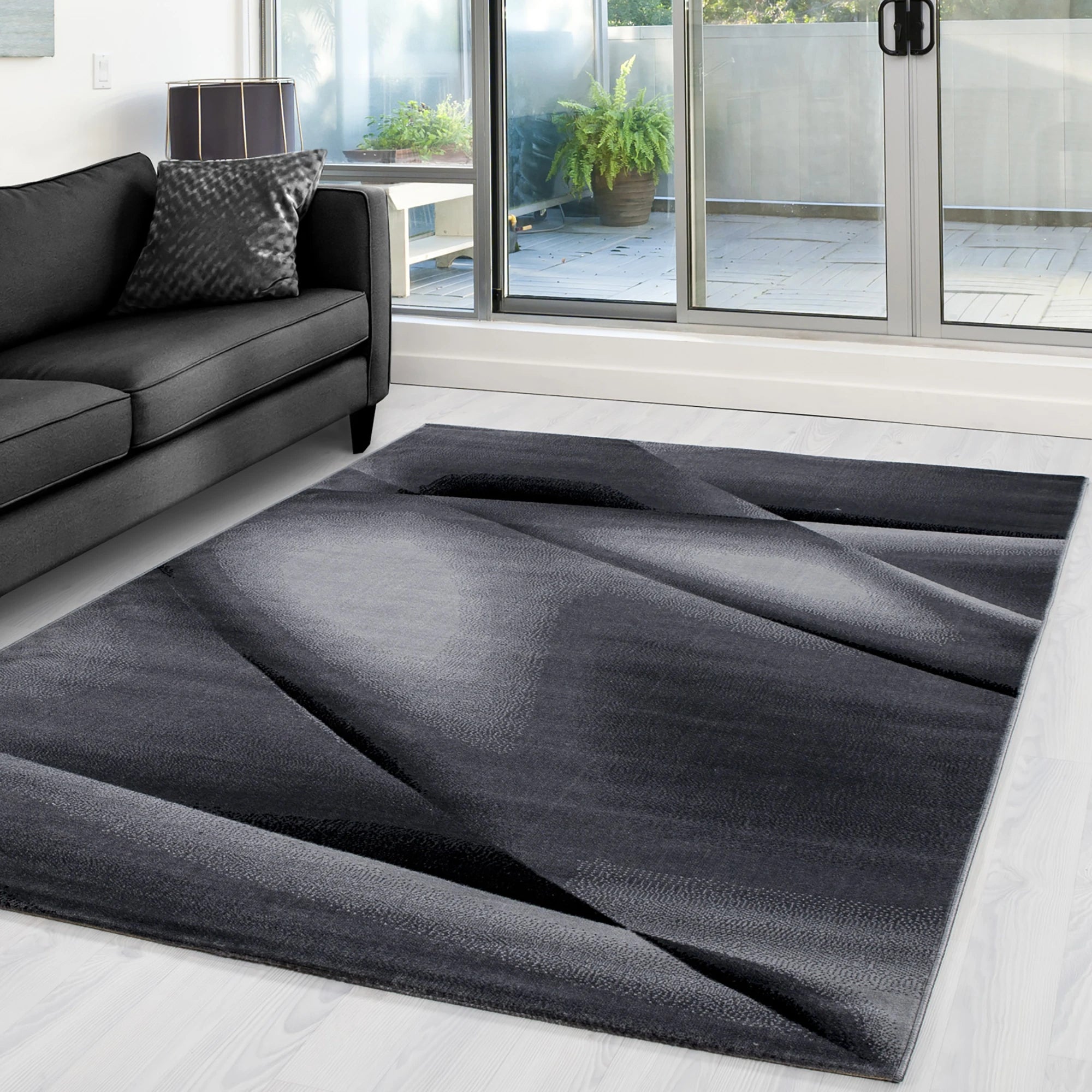 Modernist Rug Black