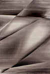 Abstract Freeform Rug Brown