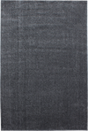Teppich mit minimalistischem Farb- und Stilmuster Grau